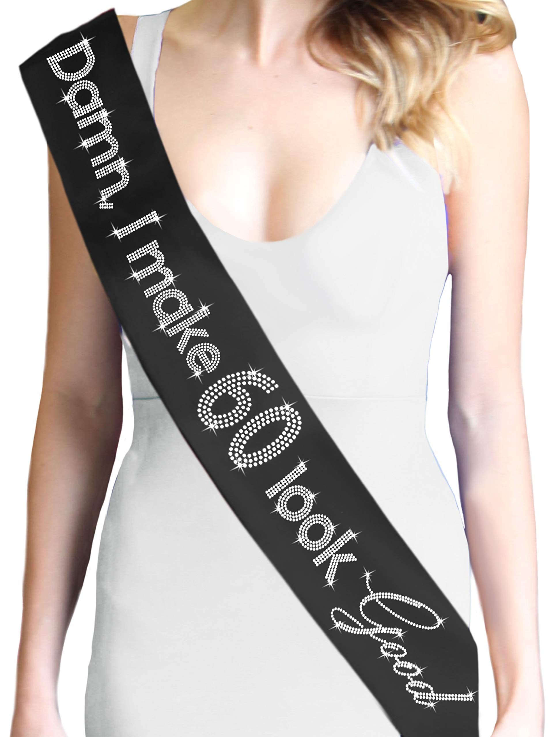 RhinestoneSash 60th Birthday Sash for Women - Sparkling 60th Birthday Decorations & Gifts - Perfect for Milestone Celebrations, Parties, and Photo Shoots