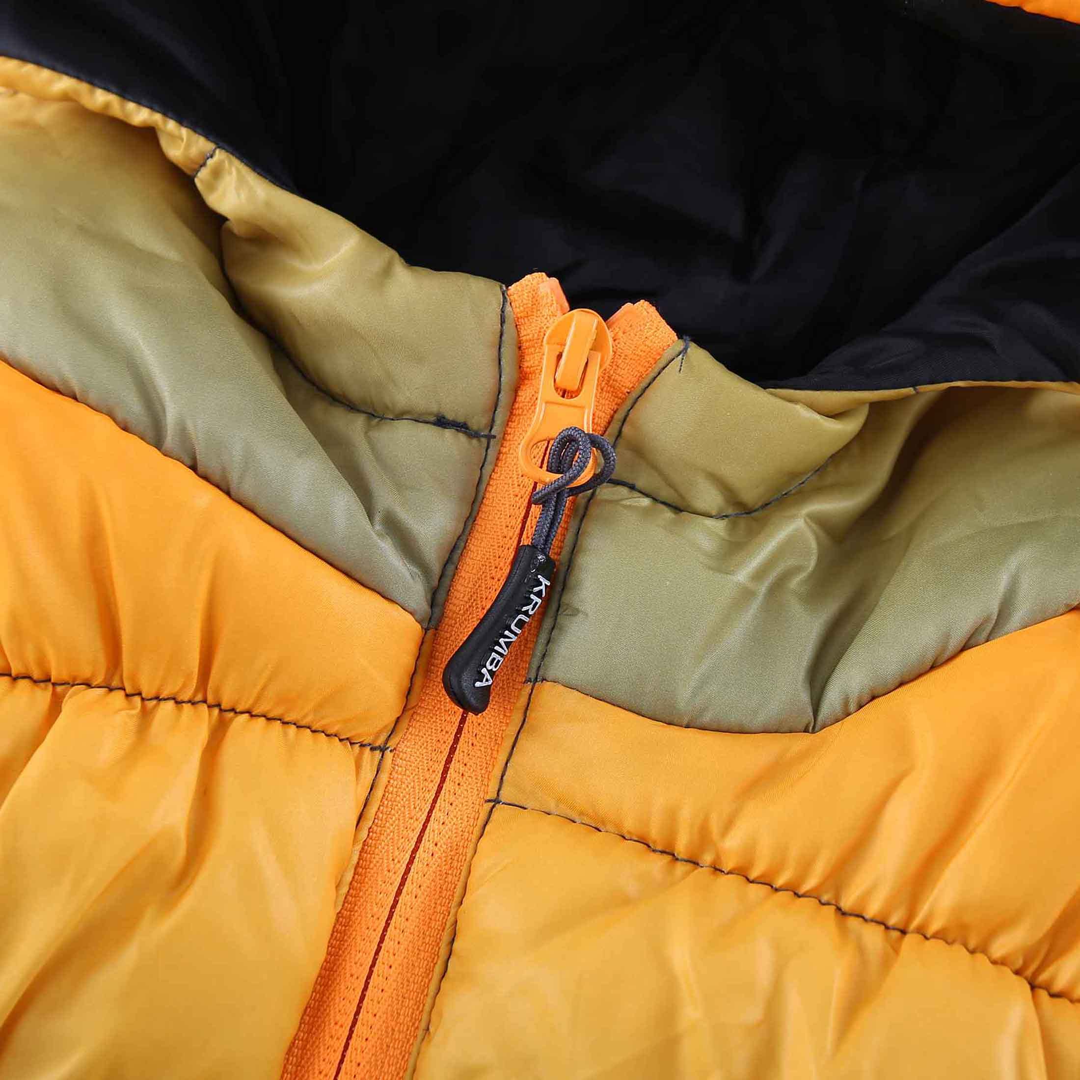Men's Windproof Jacket - Long Sleeve Warm Packable Winter Coat for Outdoor Activities | Hiking, Camping & Cold Weather Protection