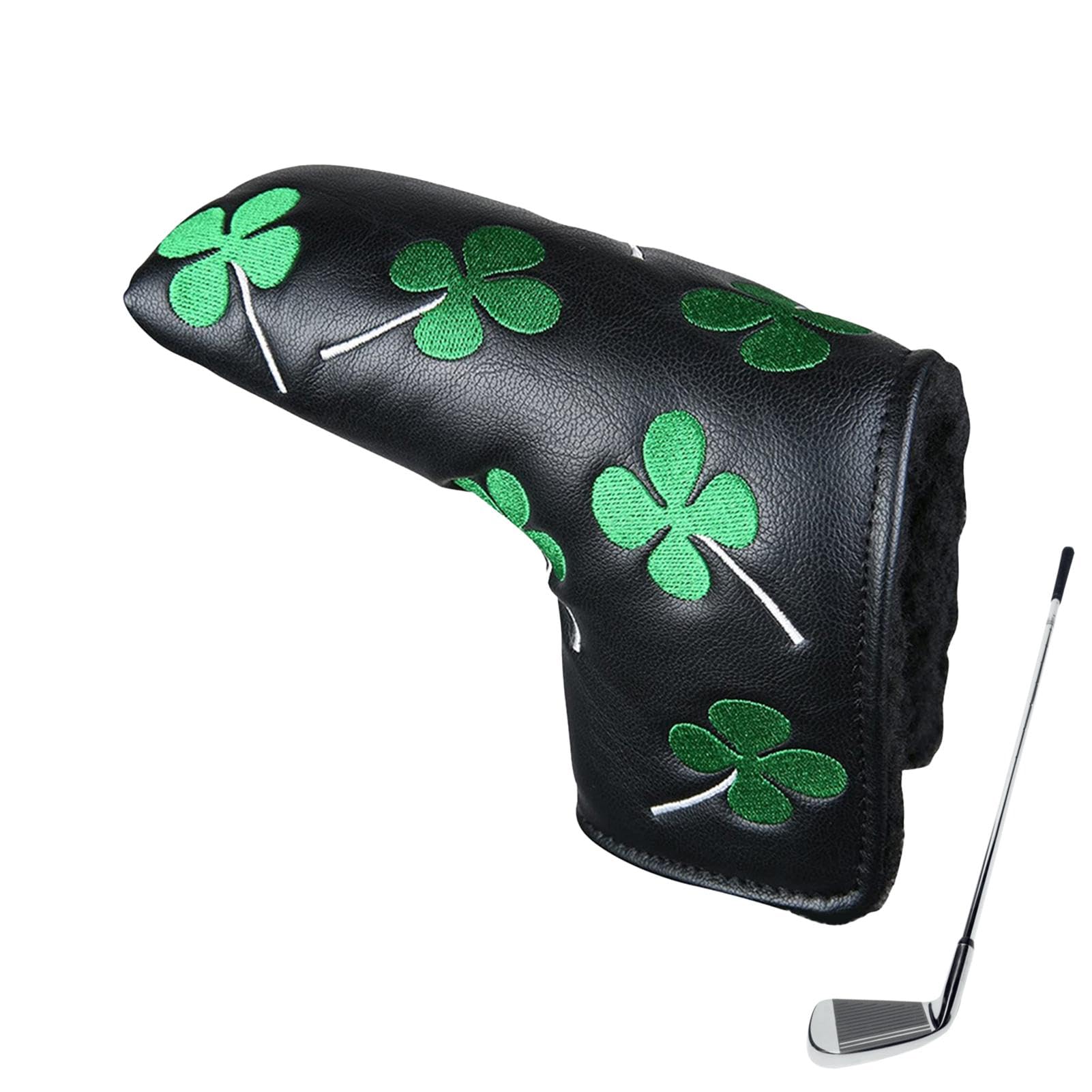 Premium PU Leather Golf Putter Cover - Durable Driver Headcover for Men & Women | Golf Club Head Protector | Perfect for Course Play & Club Storage