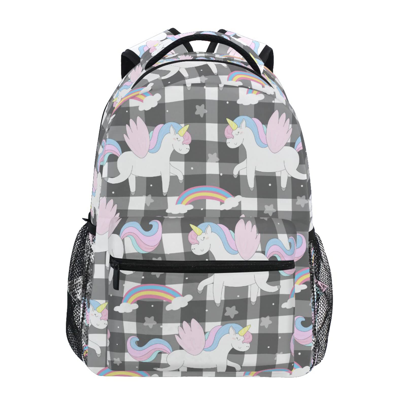 Unicorn Backpack for Girls & Women - Stylish School Backpack with Cute Unicorn Design, Durable Laptop Backpack for Teens - Perfect for School, Travel & Daily Use (21012578)