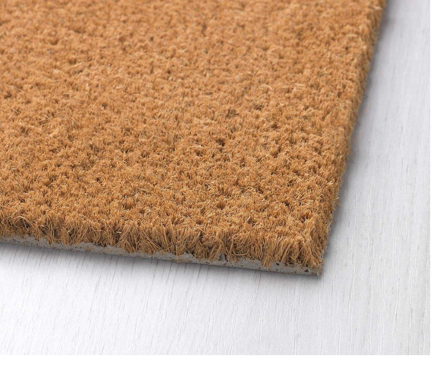 Natural Coir Door Mat for Entryway - Non-Slip, Durable Welcome Mat for Home & Office - Perfect for Holding Phones, Wallets & Keys - Ideal for Front Door, Porch, and Mudroom Use