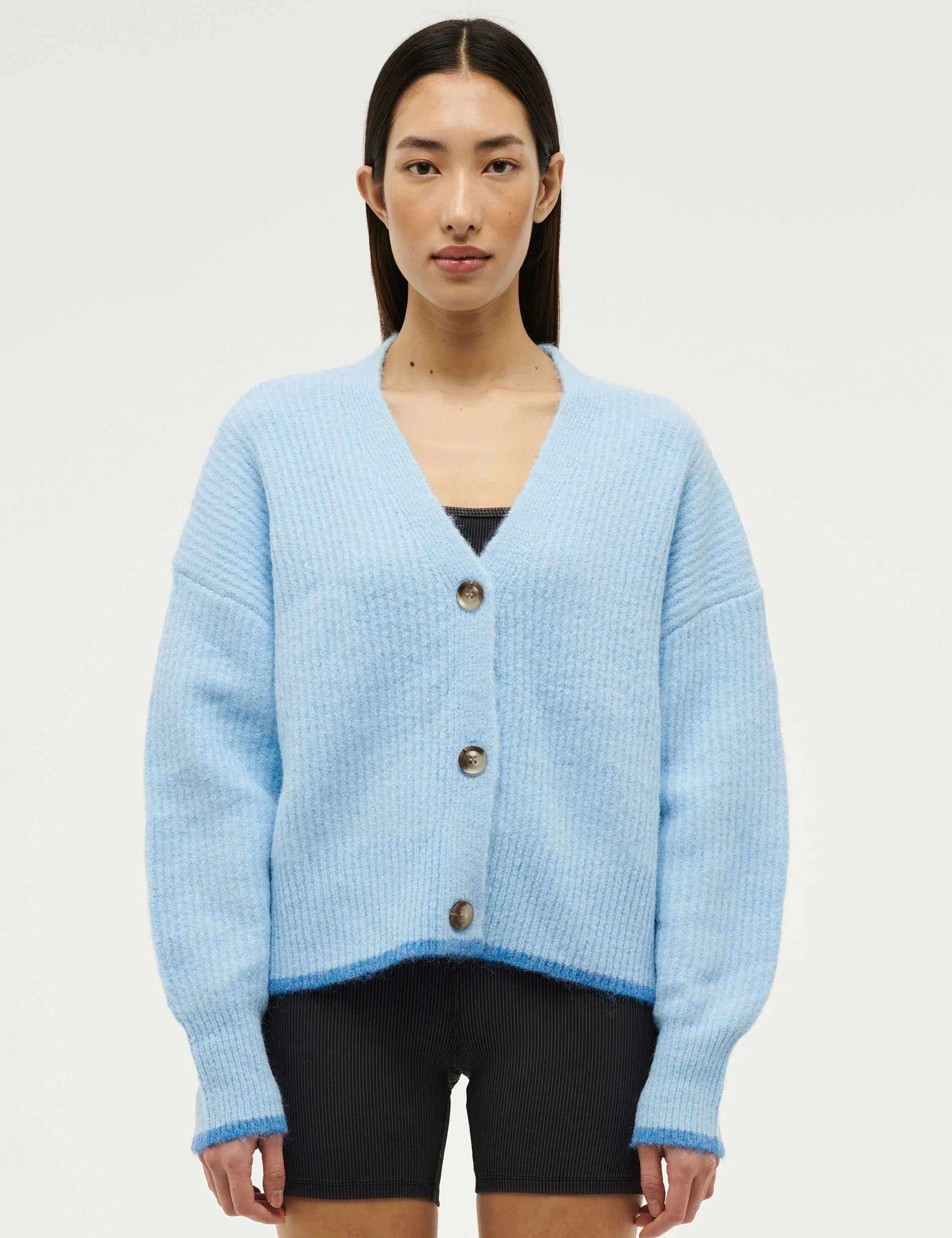 Illuminate Knit Sweater - Soft & Cozy Sky Blue Pullover for Women | Perfect for Casual Outfits, Layering & Fall Fashion