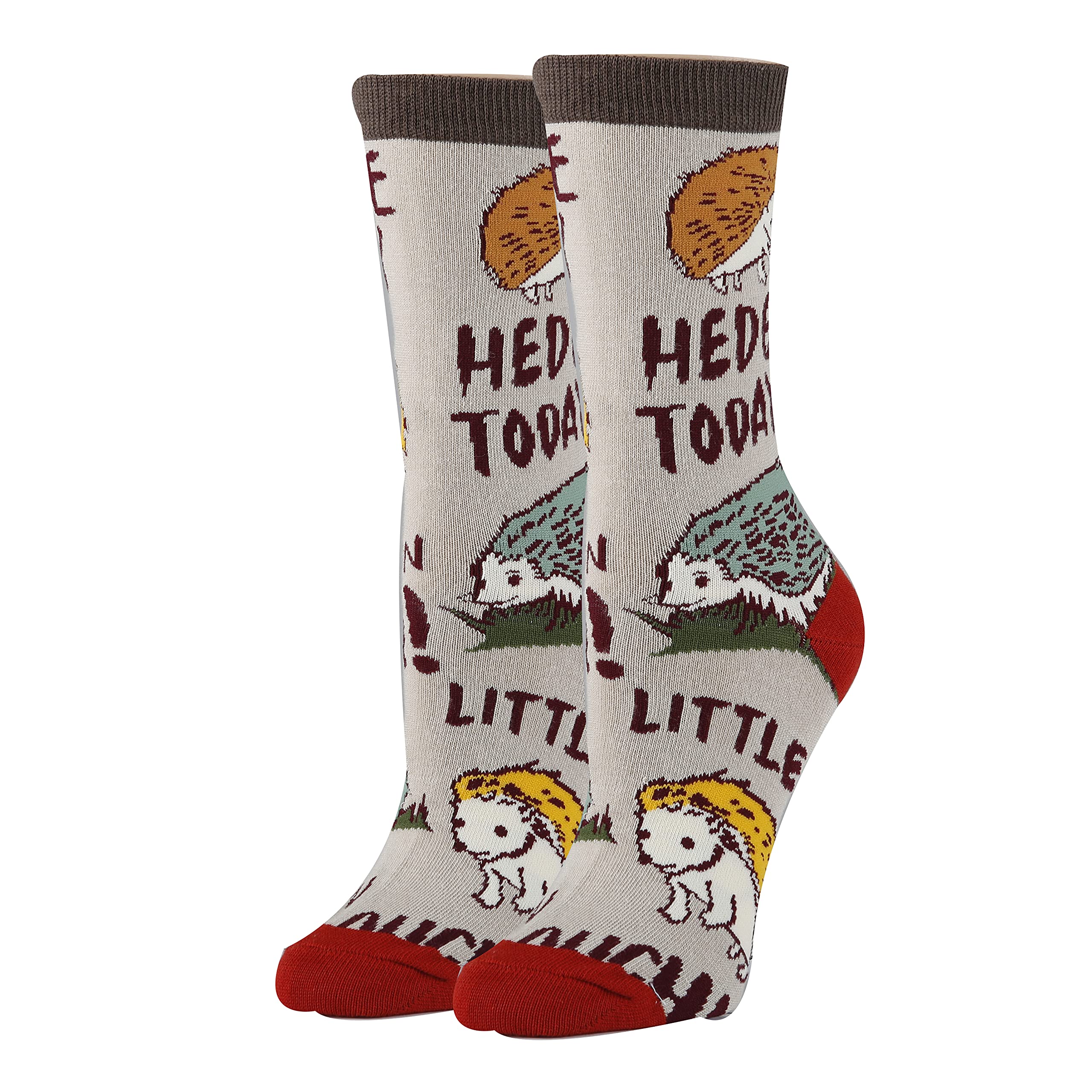ooohyeah Women's Funny Animal Crew Socks with Cute Sayings - Soft Cotton Casual & Dress Socks for Women (Size 5-10) - Perfect for Gifts, Office Wear & Everyday Fashion
