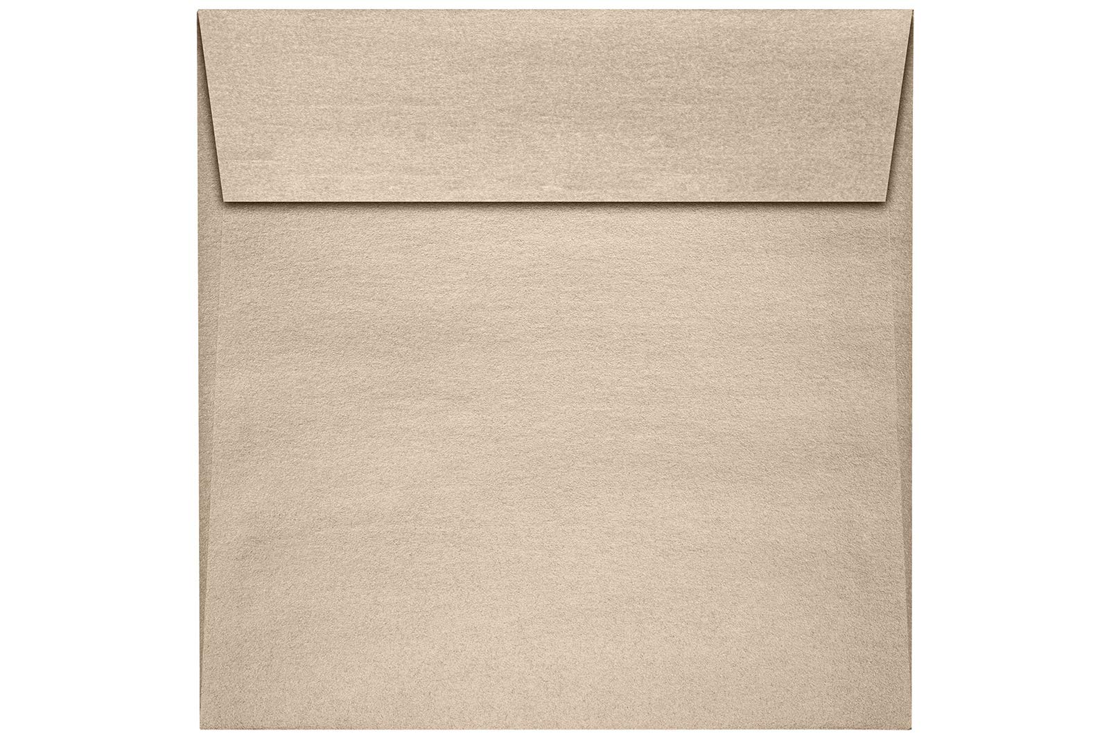 Premium LUXPaper Square Invitation Envelopes 6x6 Inches - Metallic Taupe Peel & Seal - 81lb Text Weight (Pack of 1,000) for Wedding Invitations, Greeting Cards & Business Correspondence