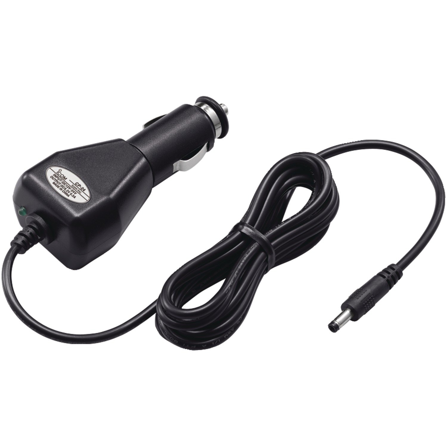 ICOM CP24 Cigarette Lighter Power Cable for M24 Radios - Car Charging Adapter for ICOM Marine & Mobile Radios - Perfect for Boating, Road Trips & Emergency Communications