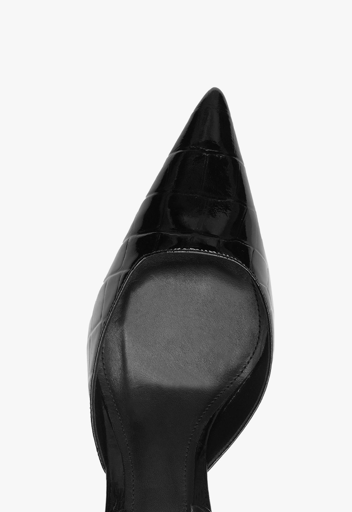Paola Mid Heel Stiletto Black Pump Shoes for Women - Elegant Dress Pumps for Office, Party & Evening Wear