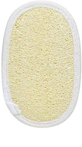 ROLIMOLI Natural Loofah Sponge for Exfoliating & Cleansing - Pack of 4 Body Scrubbers - Perfect for Shower, Bath & Spa Day Self Care Routine