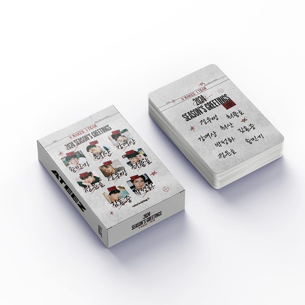 ShaoKun 2-Pack/110PCS Premium Photocard Set - 2024 New Album Lomo Cards, Greeting Cards & Collectible Gifts for Fans (Colorful) - Perfect for K-Pop Collections, Scrapbooking & Fan Events