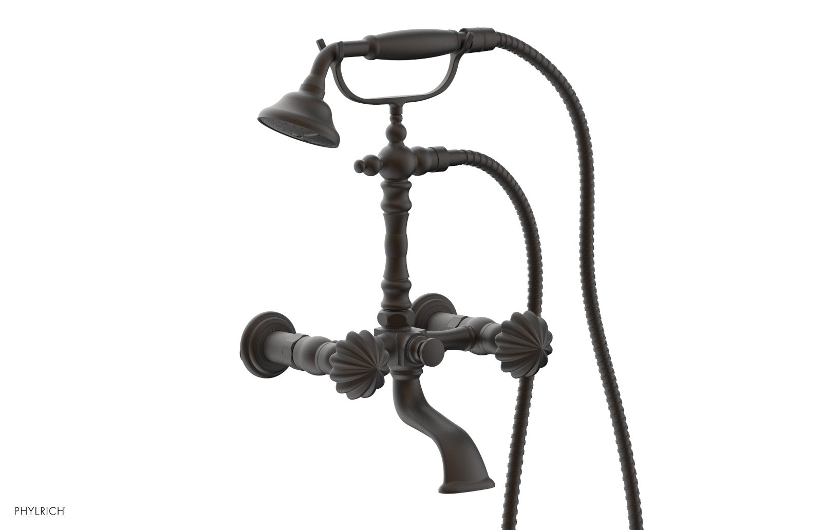 GEORGIAN & BARCELONA Exposed Tub and Hand Shower Combo with Round Handle K2393 19 - Perfect for Modern Bathroom Renovation and Spa-Like Shower Experience