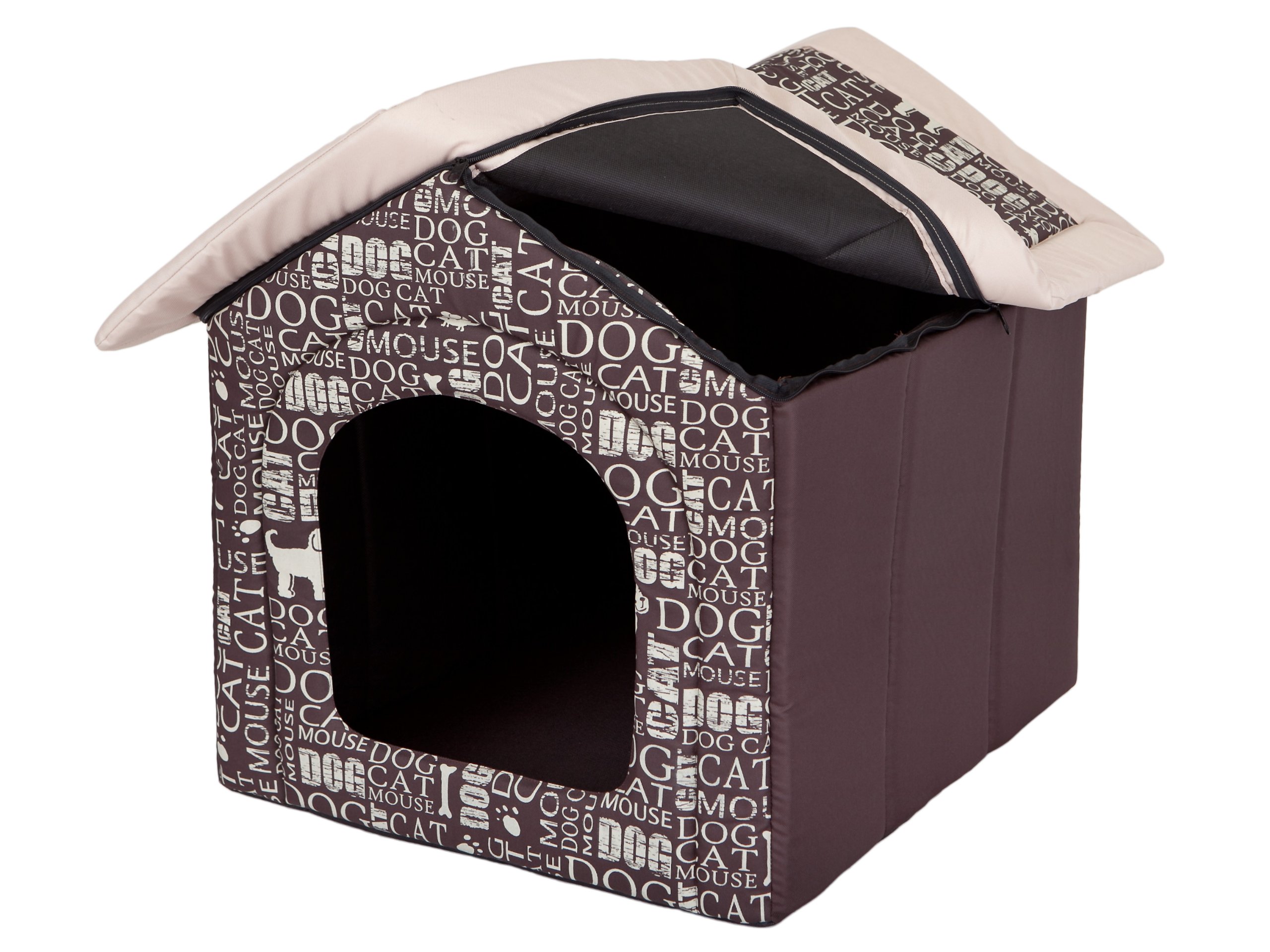 Hobbydog Waterproof Outdoor Dog House - Large Size 4 for Medium to Large Dogs - Durable All-Weather Shelter for Backyard, Patio & Camping Use