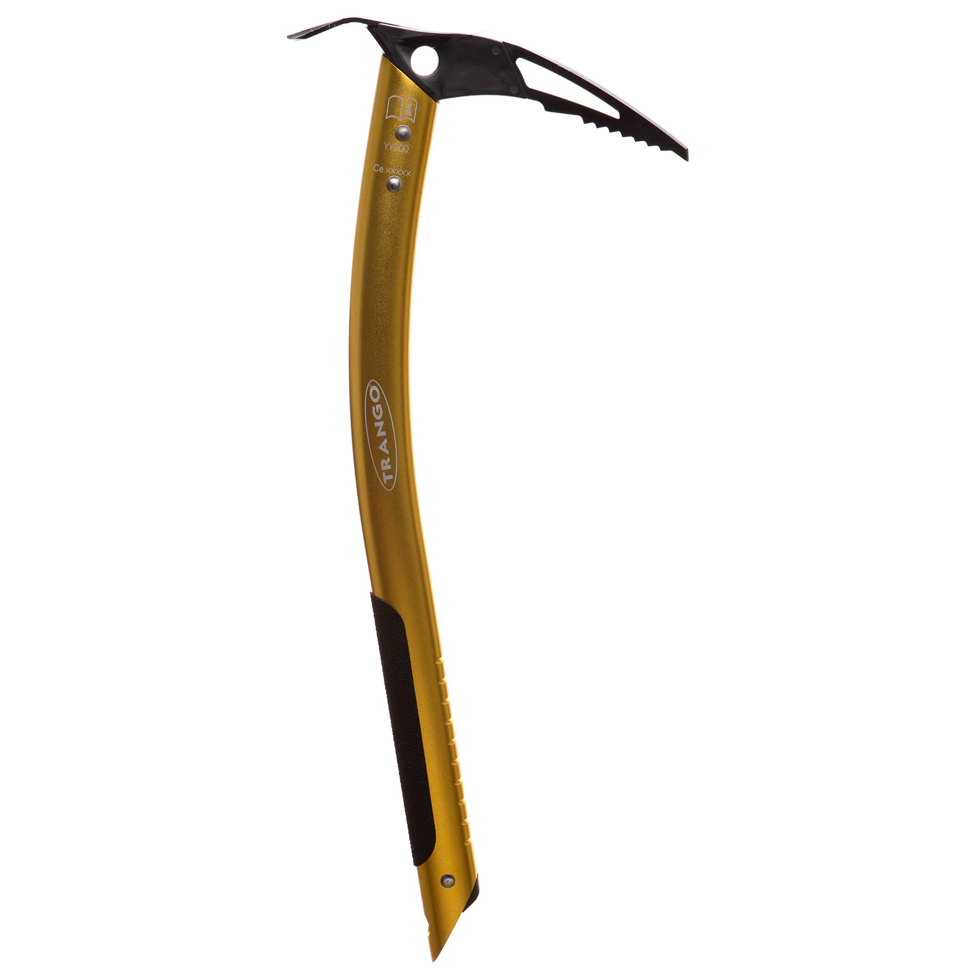 Trango Altum Ice Ax - Lightweight 45cm Ice Axe for Mountaineering, Ice Climbing & Glacier Travel | Gold Color | Perfect for Alpine Adventures & Winter Expeditions
