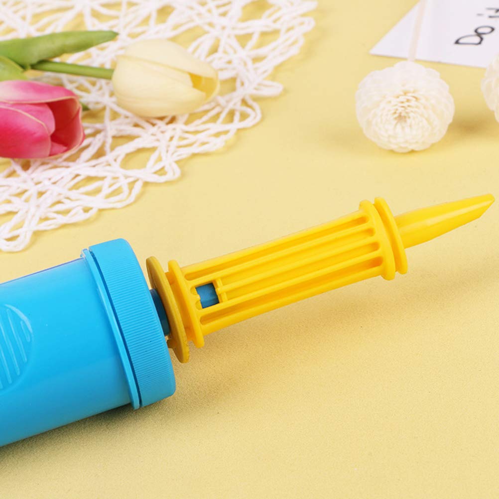 Portable Hand Air Pump for Exercise Balls, Pool Floats, Balloons - Manual Inflator for Kids & Adults - Perfect for Gym, Pool Parties, and Outdoor Activities