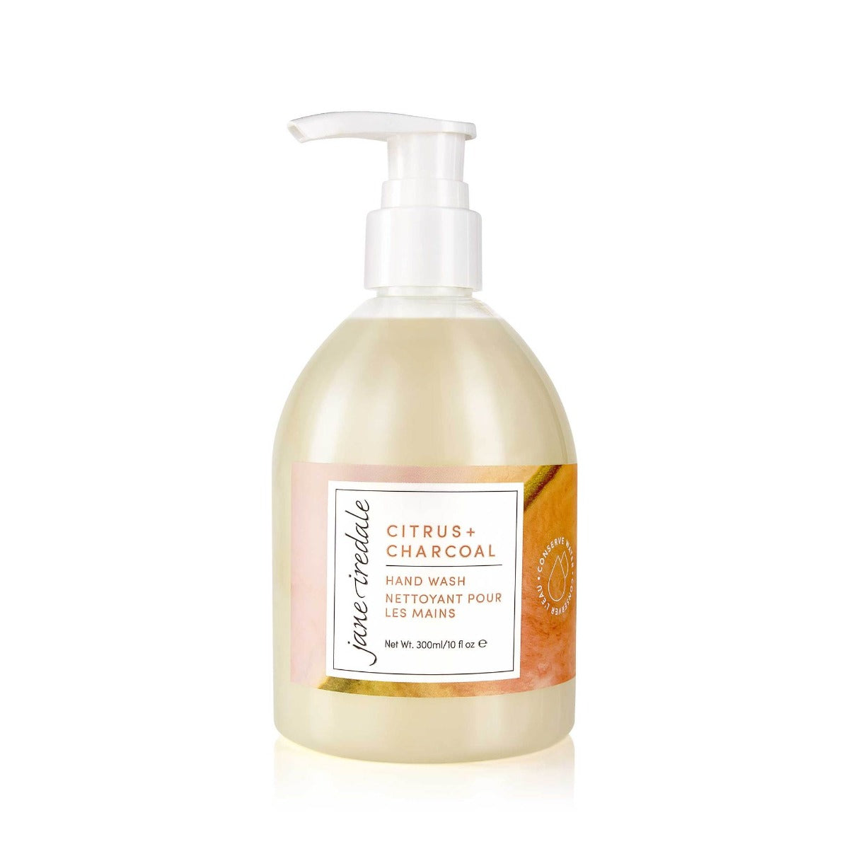 Jane Iredale Citrus & Charcoal Hand Wash - Refreshing Natural Cleanser for Dry Skin | Perfect for Home, Spa & Salon Use