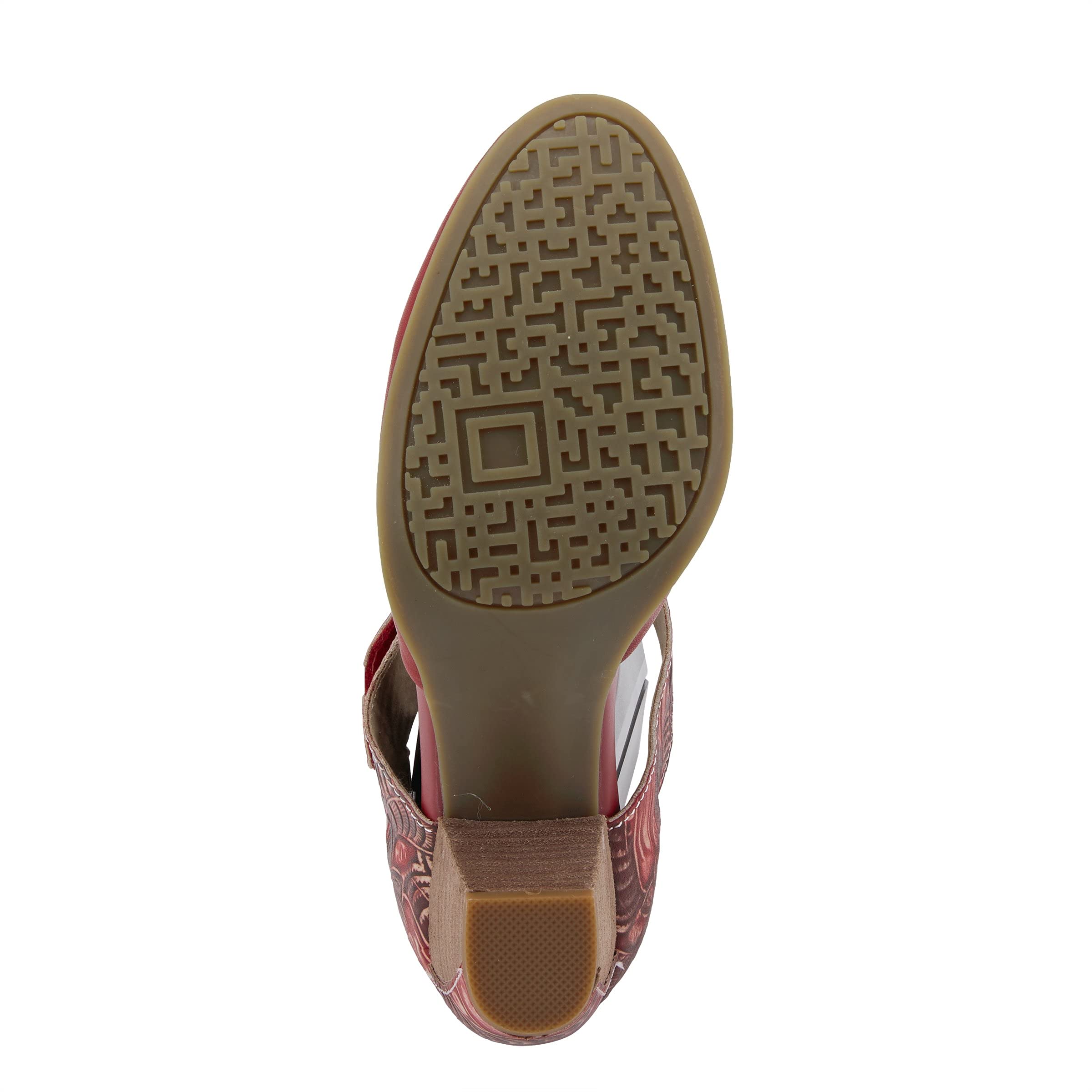 Spring Step L'Artiste Women's Comfortable Toolie Pump - Stylish Low Heel Dress Shoes for Work, Office & Special Occasions