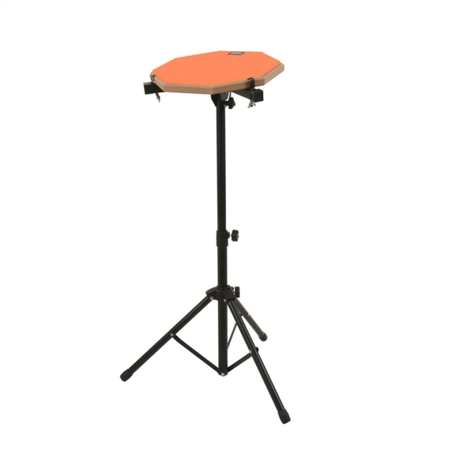 TSTS 11-inch & 12-inch Adjustable Practice Drum Stand with Mute Drum Bracket - Silent Drum Pad Holder & Percussion Silencer for Quiet Home Practice, Studio Sessions & Live Performances