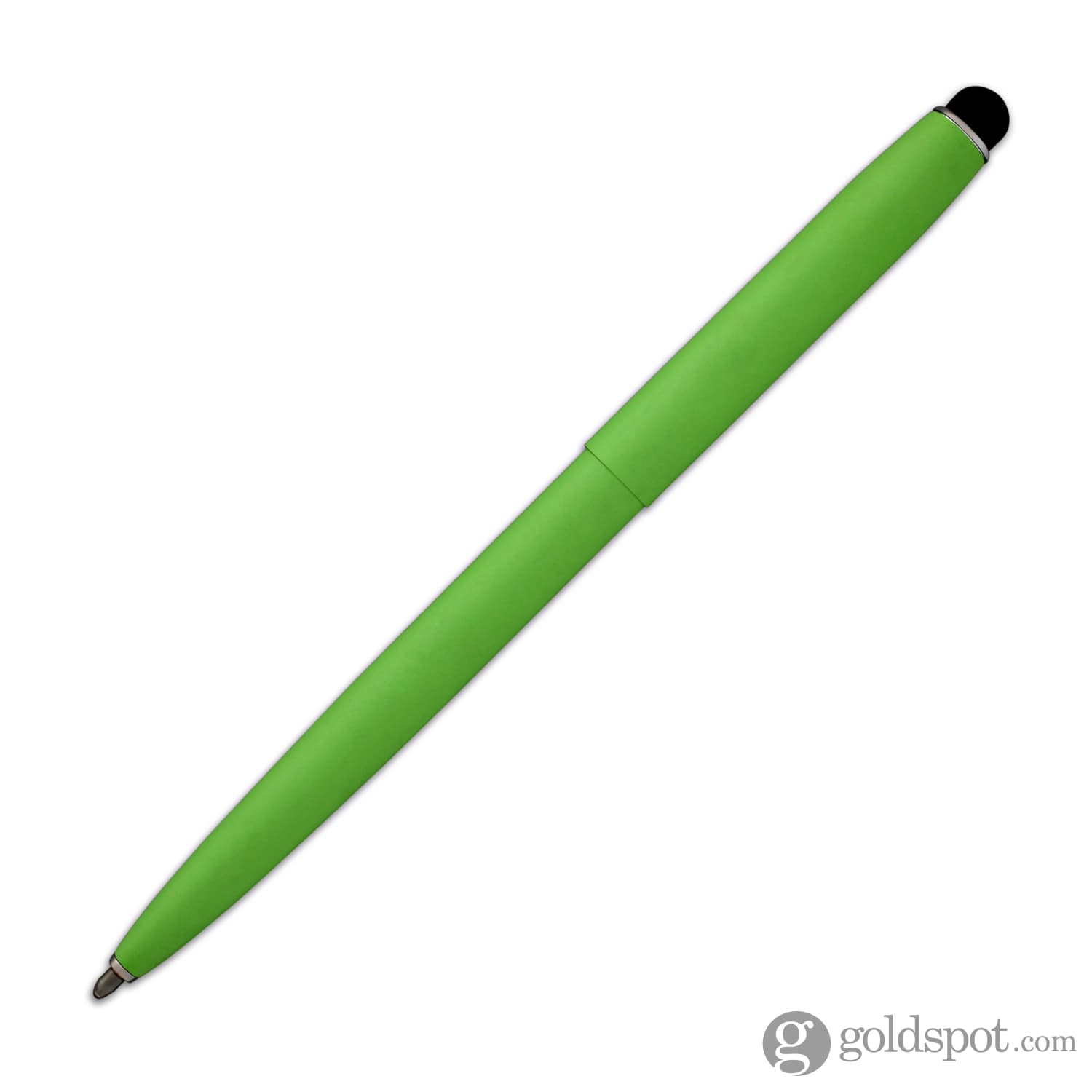 Fisher Space Pen Cap-O-Matic Matte Green Ballpoint Pen with Stylus Tip - Premium Writing Tool for Office, Travel & Outdoor Adventures