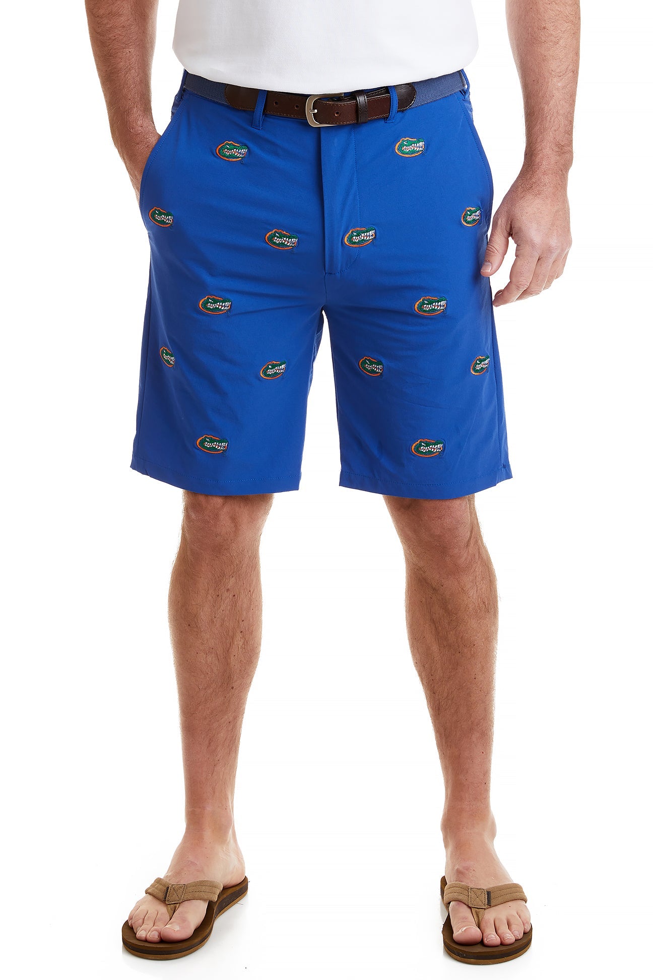 University of Florida Gator Collegiate Performance Shorts - Blue - Comfortable Athletic Shorts for Workouts, Running & Casual Wear