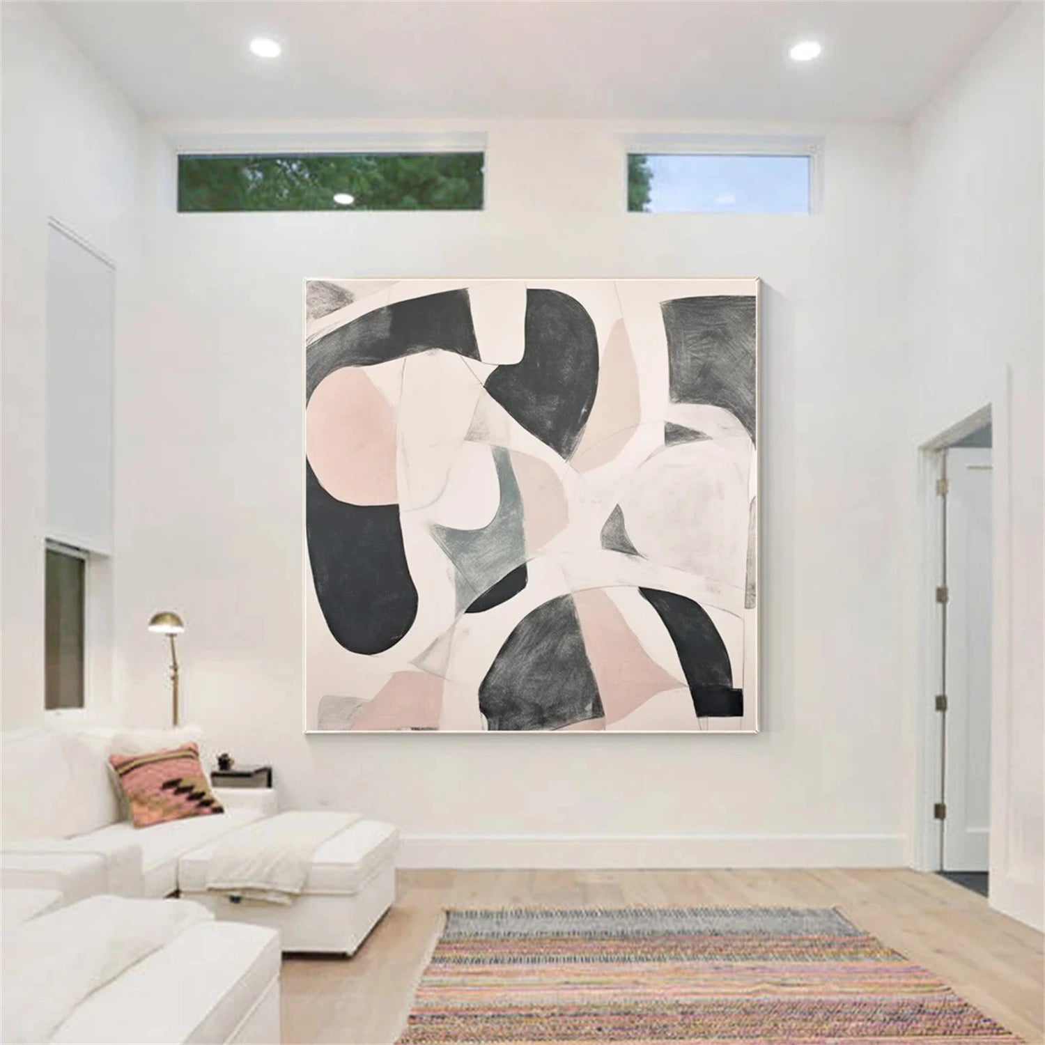 Abstract Tranquility Wall Art Print #WS242 - Modern Home Decor for Living Room, Bedroom & Office