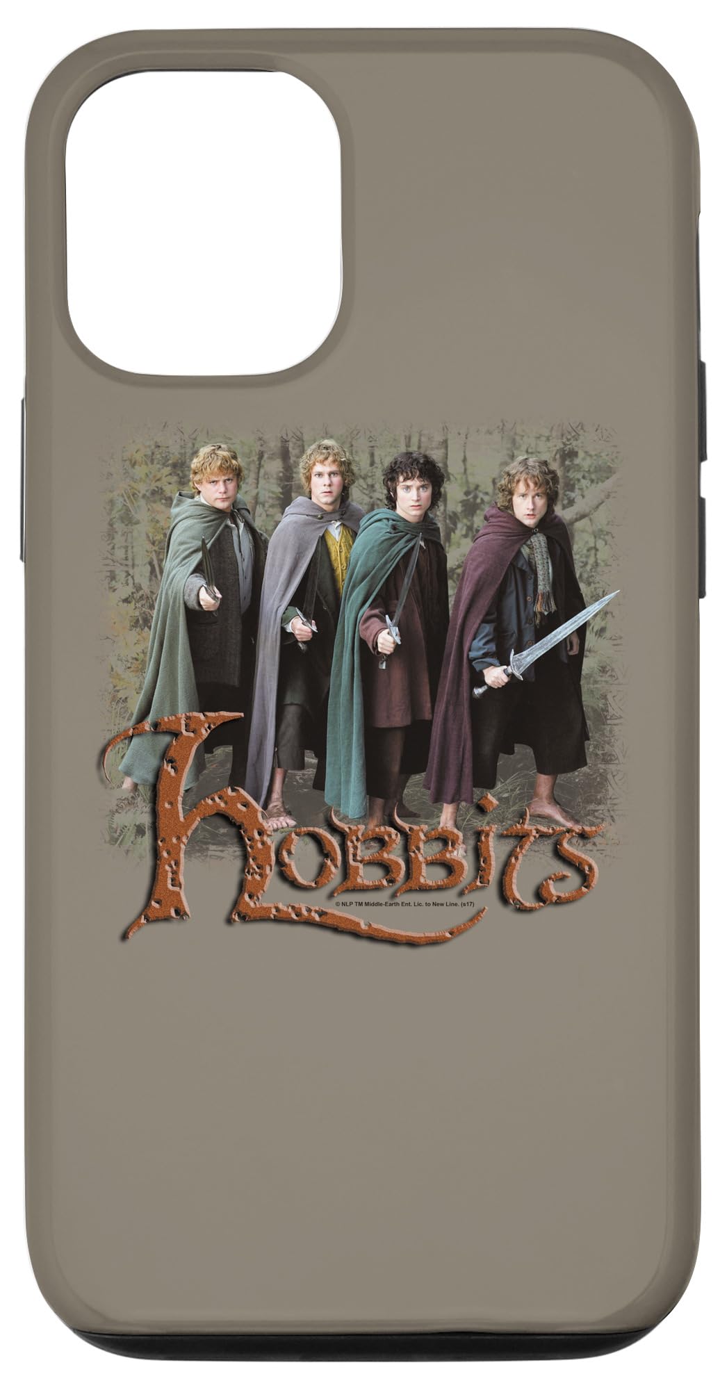 Premium iPhone 12/12 Pro Case - The Lord of the Rings Hobbit Design | Shockproof Protective Cover | Perfect for LOTR Fans & Fantasy Enthusiasts | Great for Daily Use, Travel & Movie Nights