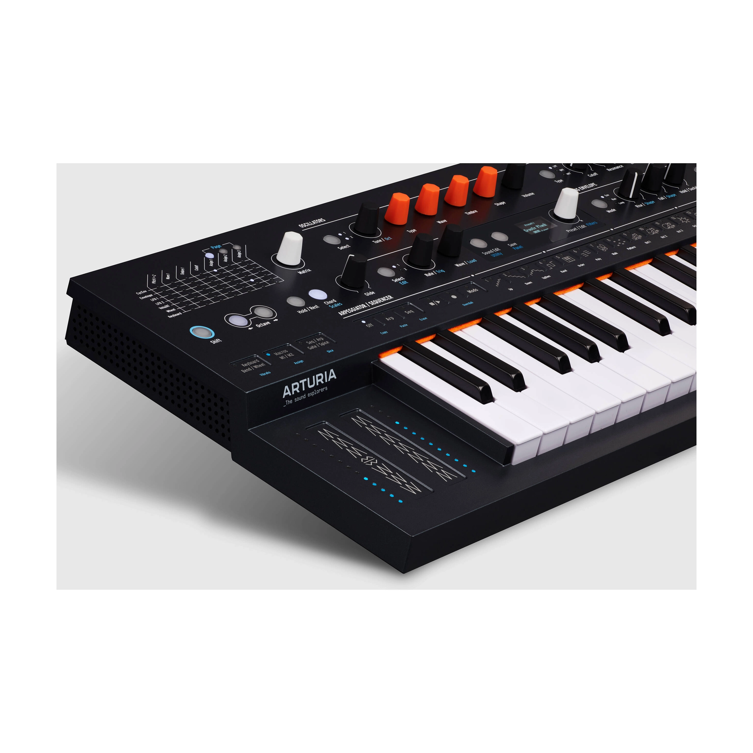 Arturia MiniFreak 37-Key Hybrid Synthesizer - Digital & Analog Keyboard for Music Production, Live Performance & Studio Recording