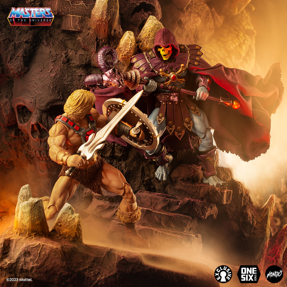 Masters of the Universe Skeletor Deluxe 1/6 Scale Action Figure - Timed Edition Collectible Toy for Display & Play | Perfect for Fans, Collectors & Home Decor
