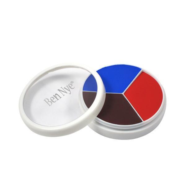 Ben Nye Professional FX Wheel - Special Effects Makeup Kit for Halloween, Cosplay & Theater | Professional Grade Cream Makeup Palette for SFX Artists