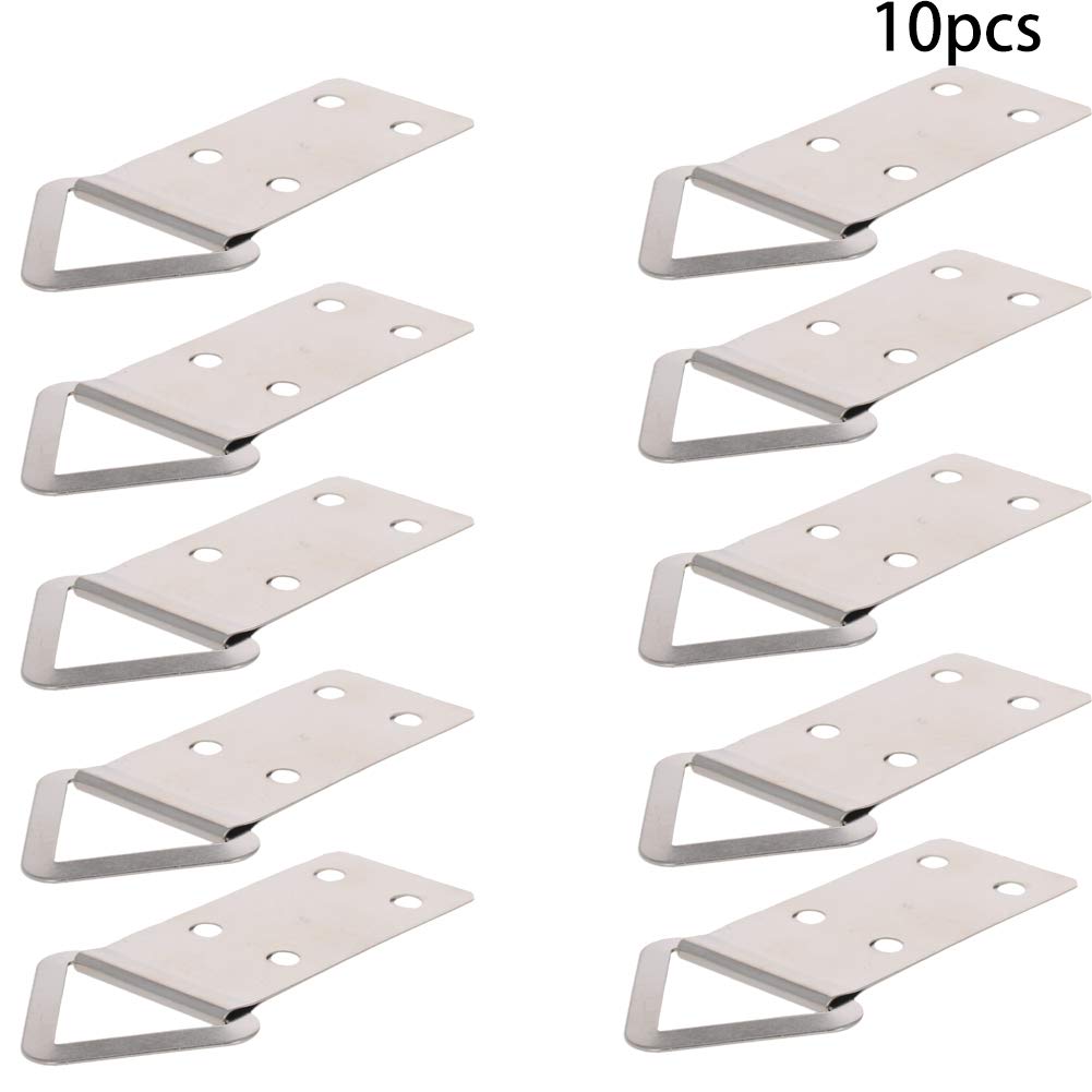MroMax 10PCS Silver Ring Frame Buckles 2.76