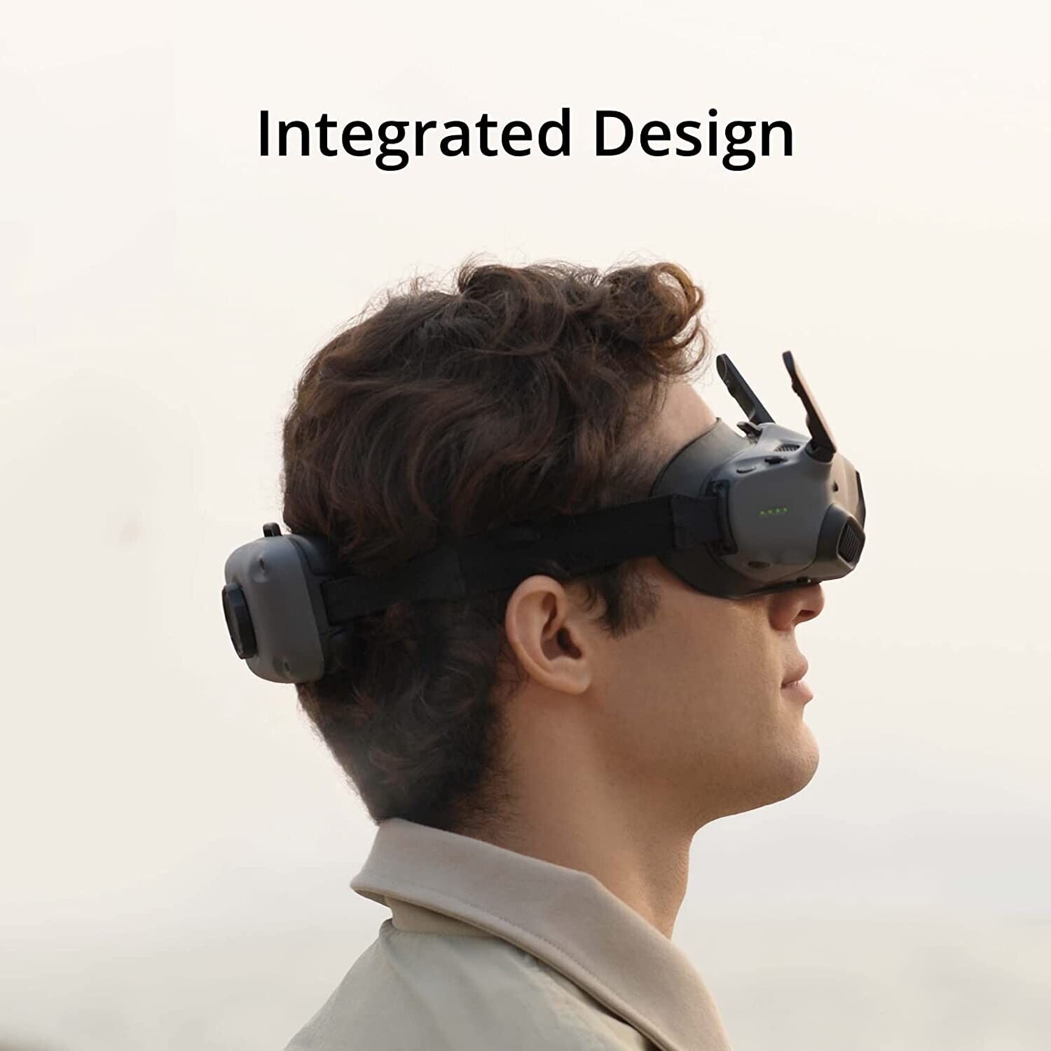 DJI Goggles Integra Motion Combo - FPV Drone Headset with HD Display & Low Latency for Immersive Flying Experience | Perfect for Racing, Aerial Photography & VR Exploration
