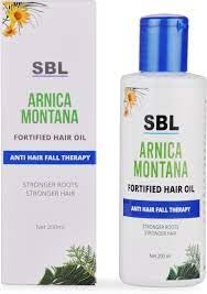 SBL Arnica Montana Forted Hair Oil for Hair Growth - Anti Hair Fall Treatment with Natural Ingredients - 100ml (Pack of 3) - Promotes Thicker, Stronger Hair for Men & Women - Perfect for Daily Hair Care Routine & Scalp Massage