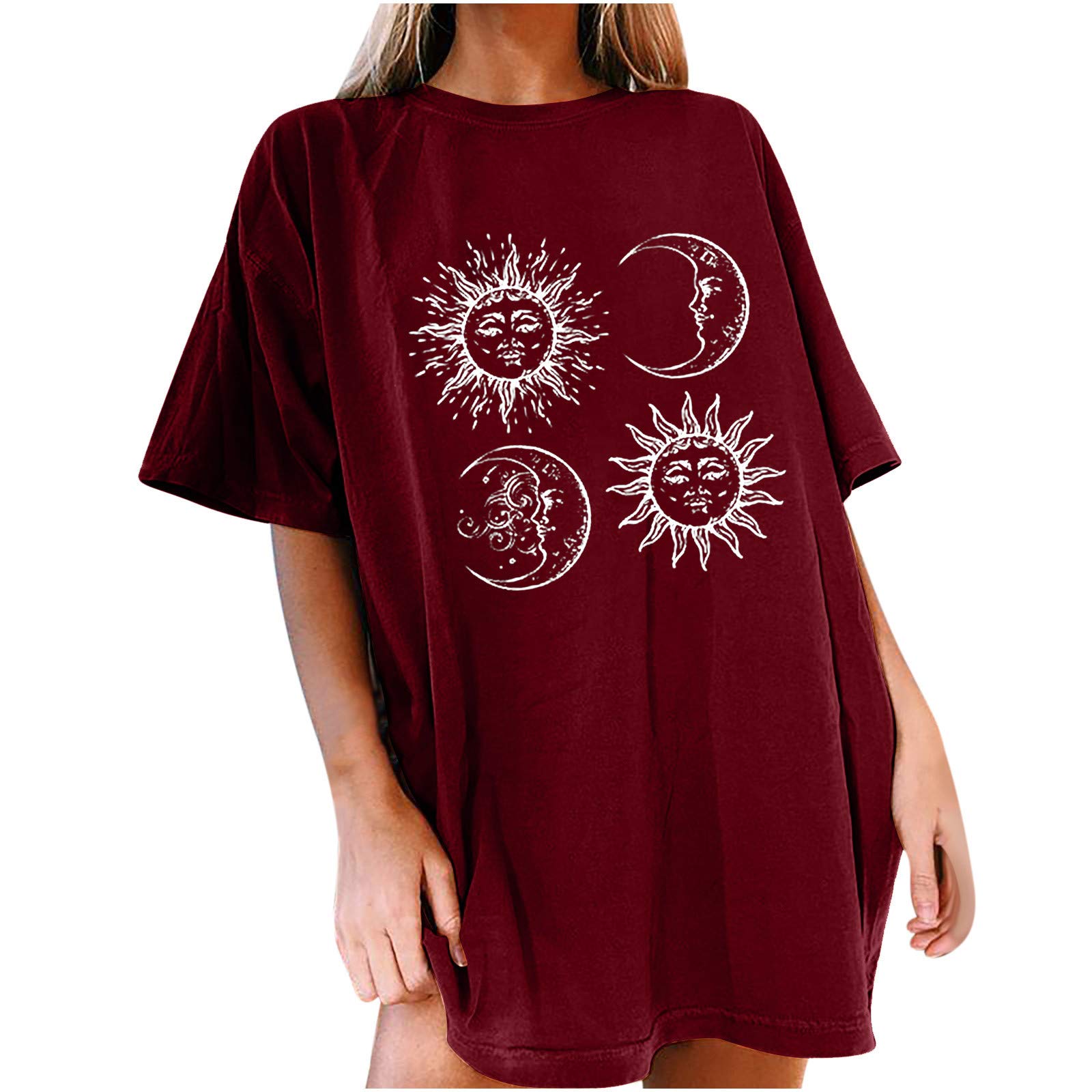 Women's Casual Short Sleeve Printed Blouse - Loose Fit Summer Tops for Women | Perfect for Beach Outings, Vacation Wear & Everyday Comfort