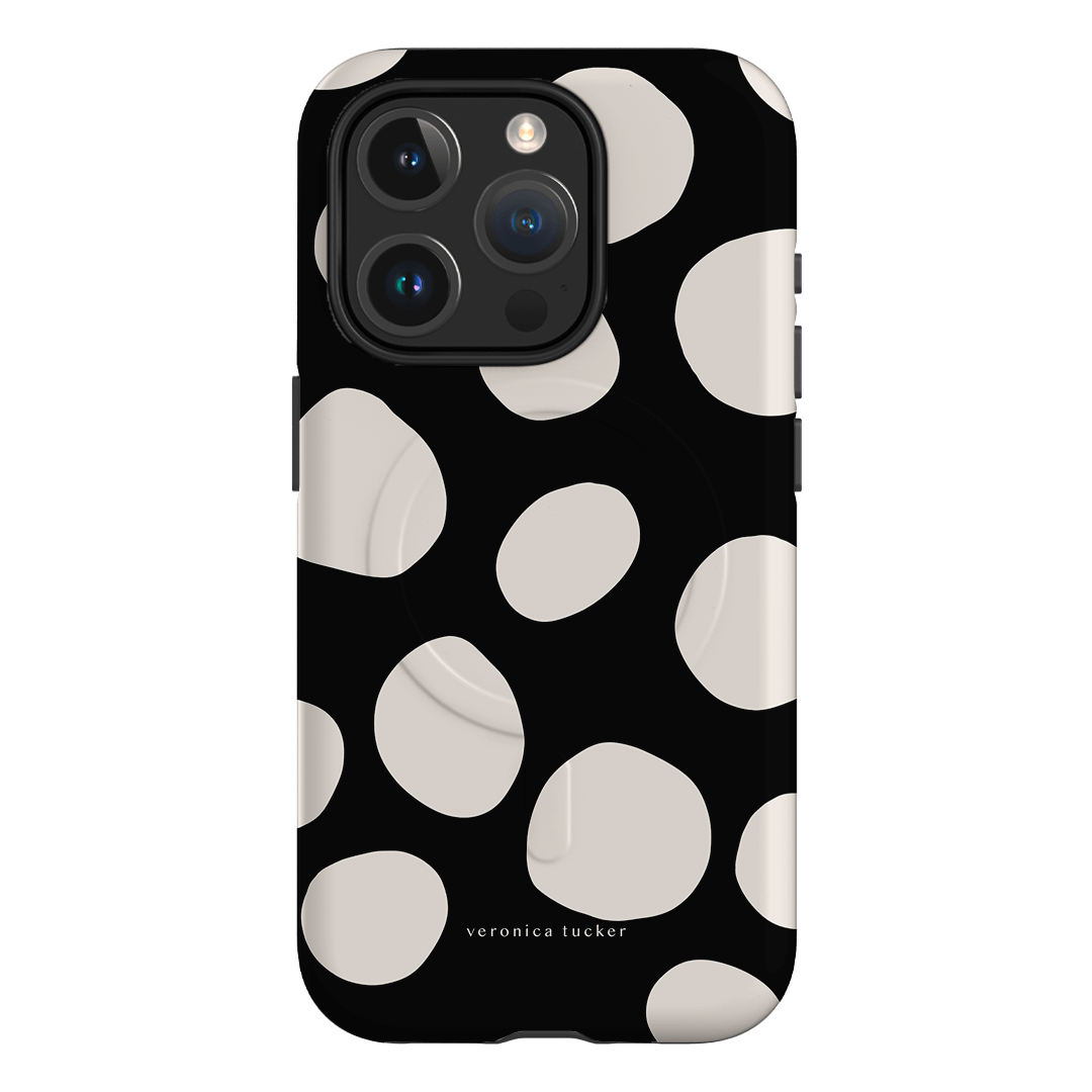 Premium Pebbles Noir Phone Case - Slim Protective Cover for iPhone & Samsung - Perfect for Everyday Use, Travel & Outdoor Activities