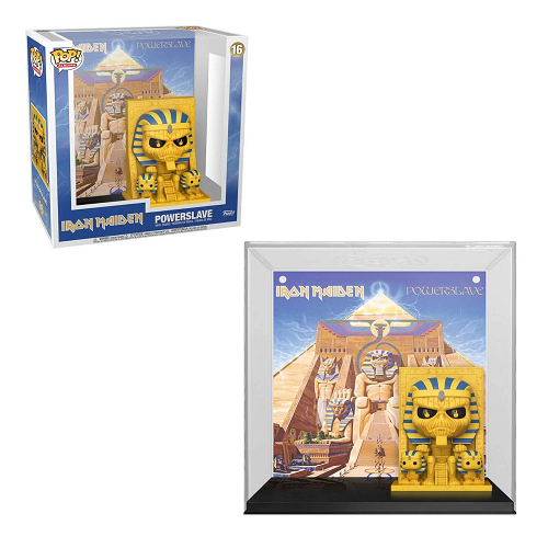 Funko Pop! ALBUMS Iron Maiden: Powerslave #16 - Collectible Music Vinyl Figure for Rock Fans & Home Decor