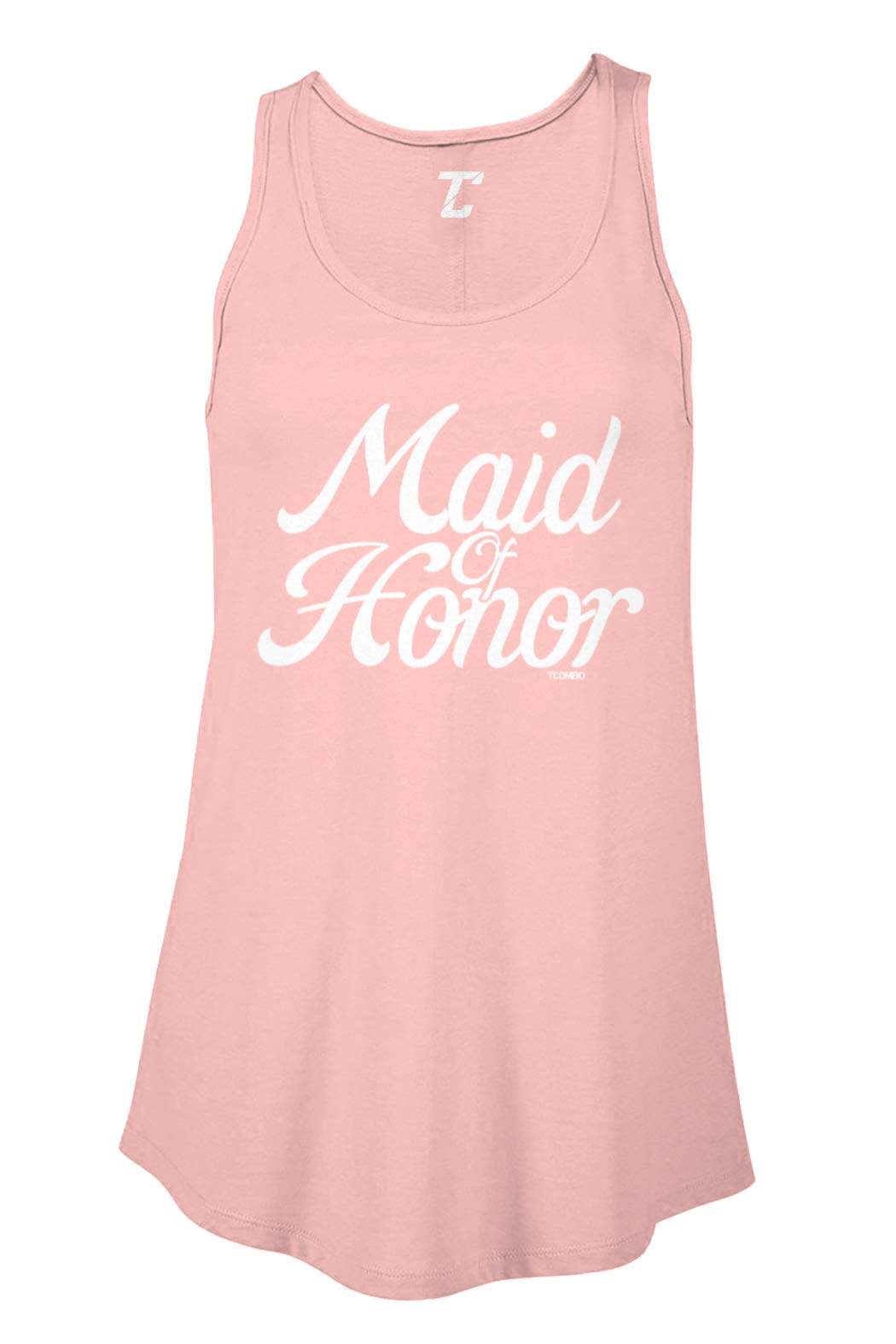 Elegant Maid of Honor Flowy Tank Top for Women - Perfect for Bachelorette Parties & Wedding Celebrations - Comfortable & Stylish Bridal Shower Outfit