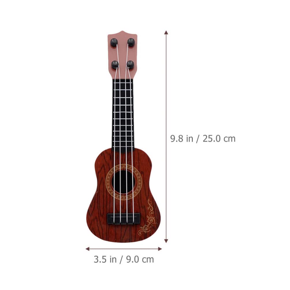 **2-Pack Kids Ukulele Toy with 4 Strings - Educational Musical Instrument for Toddlers & Preschoolers | Perfect for Beginners, Birthday Gifts & Early Music Learning**