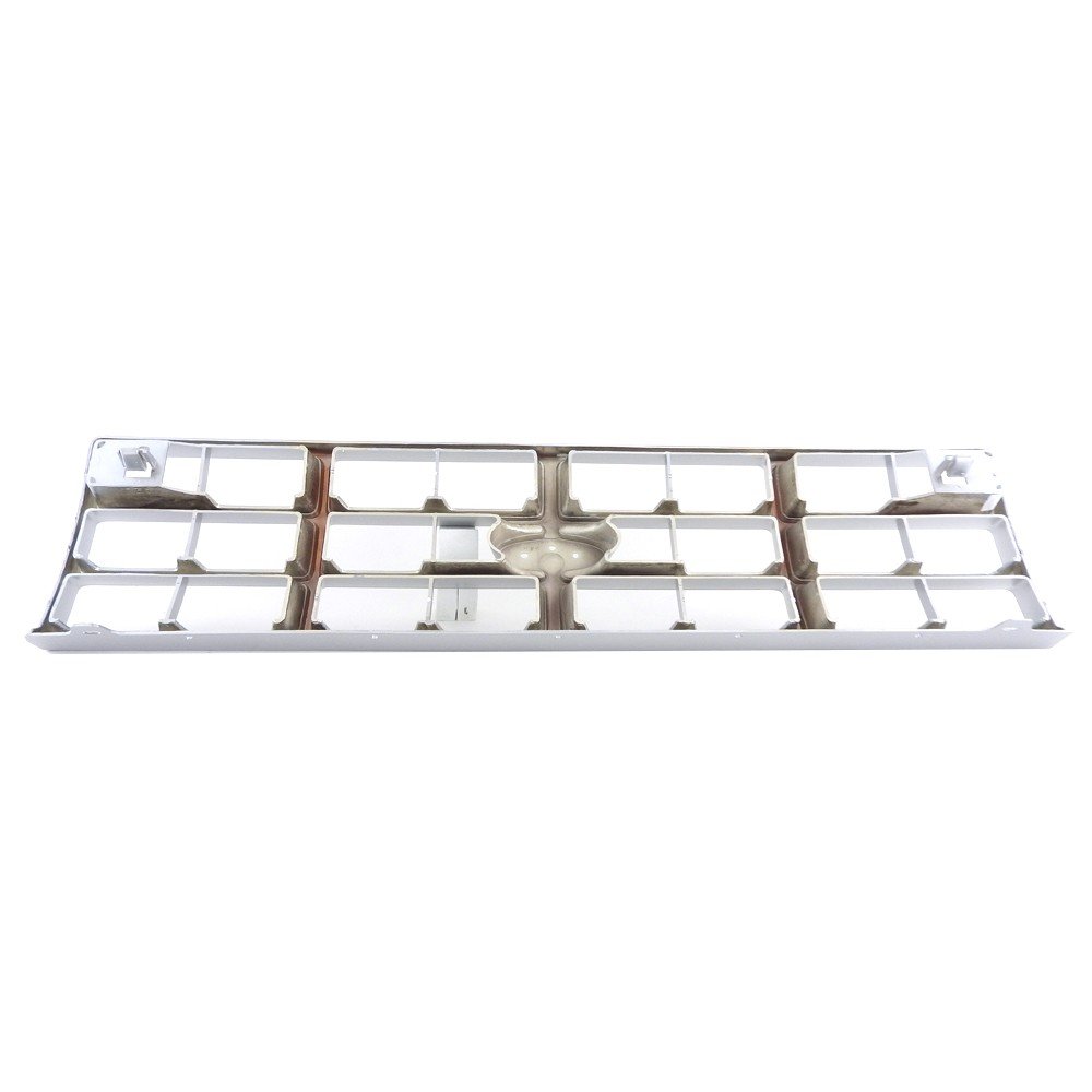 Perfit Liner New Front Chrome Silver Grille Grill Compatible With FORD Ranger Pickup Truck & Bronco II SUV - Fits FO1200150 FOTZ8200D - Upgrade Your Truck's Style for Off-Road Adventures & Daily Commutes