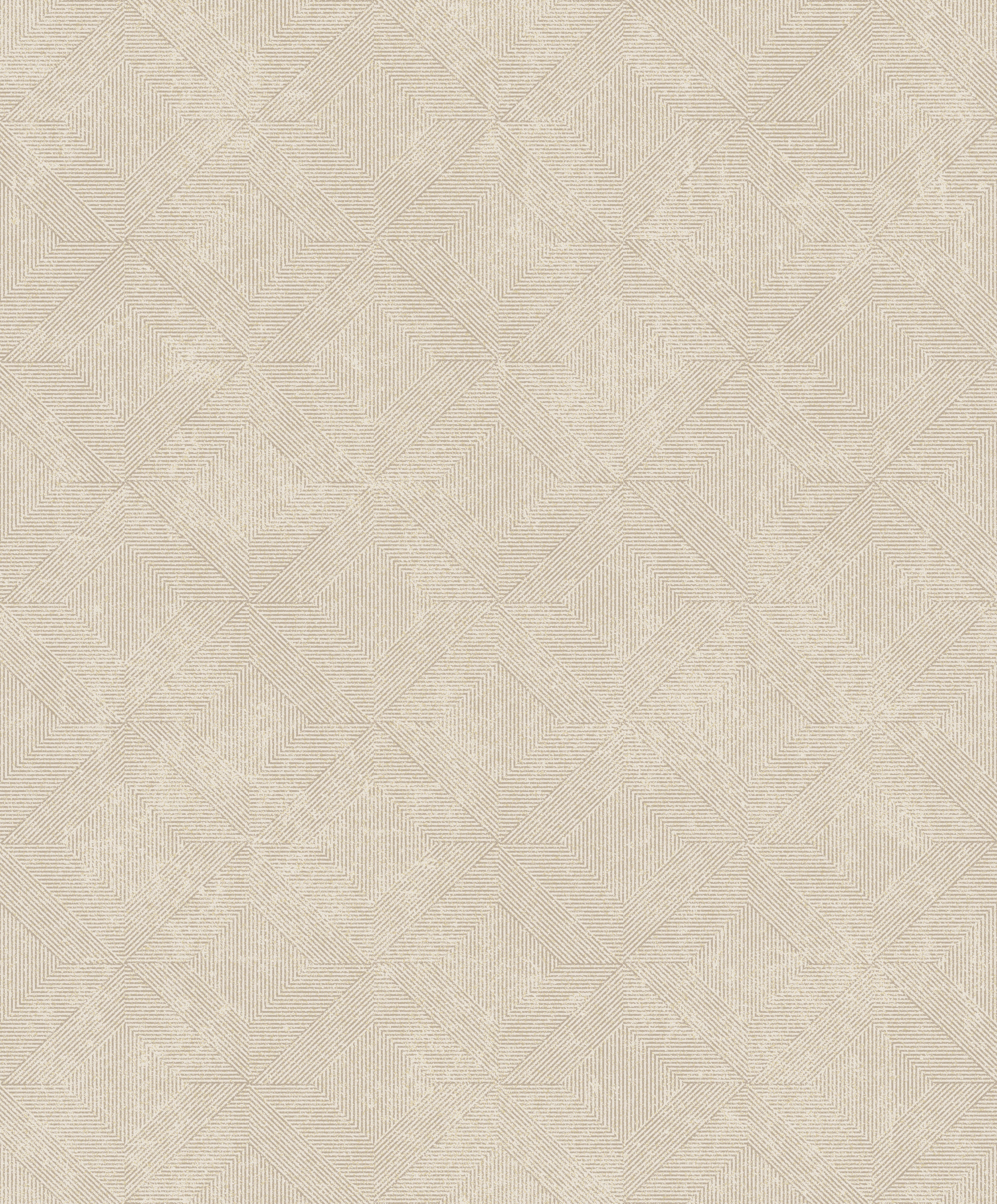 Beige Soft Diamond Geometric Wallpaper R9290 - Peel and Stick Self-Adhesive Wallpaper for Living Room, Bedroom, Office Decor