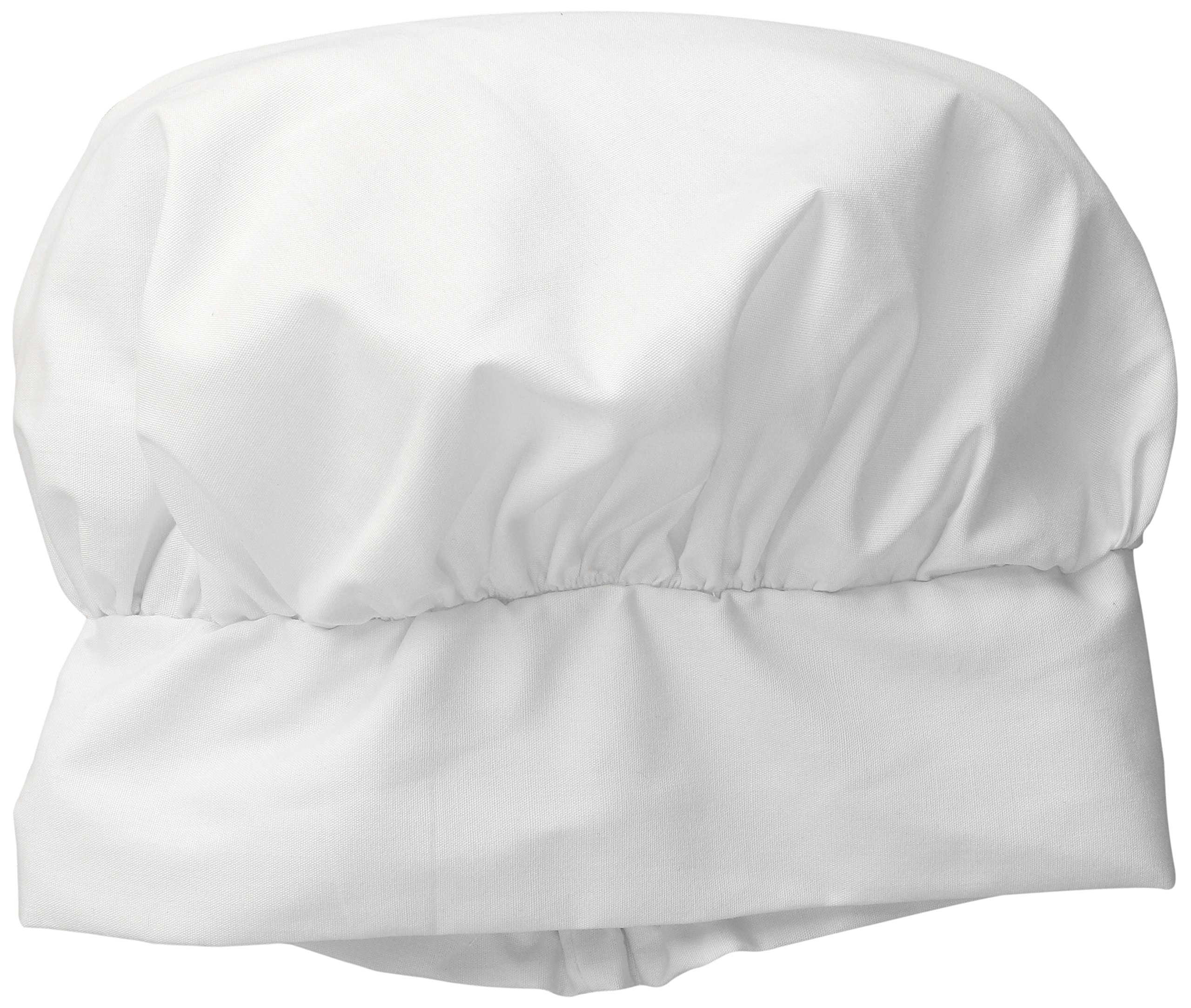 Professional Elastic Back Chef Hat for Men - Comfortable & Adjustable Kitchen Headwear for Cooking, Baking & Culinary Arts