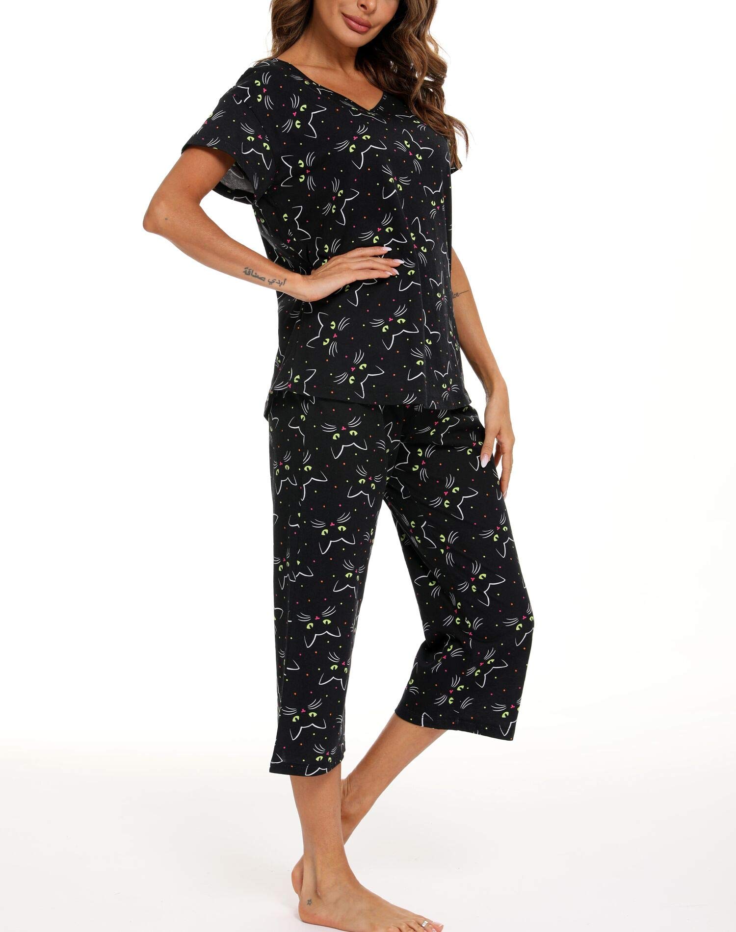 Women's Cotton Pajama Set - Summer Sleepwear for Comfort & Style