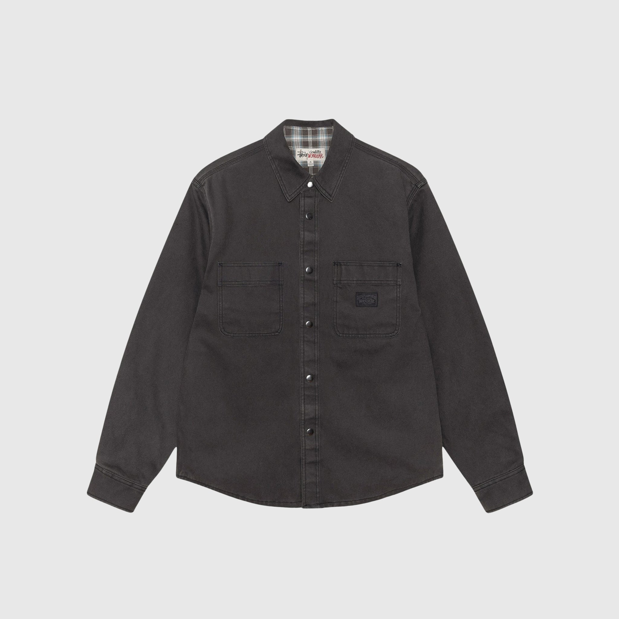 Premium Heavy Washed Canvas Shirt for Men - Durable & Stylish Casual Wear for Outdoor Adventures & Everyday Comfort