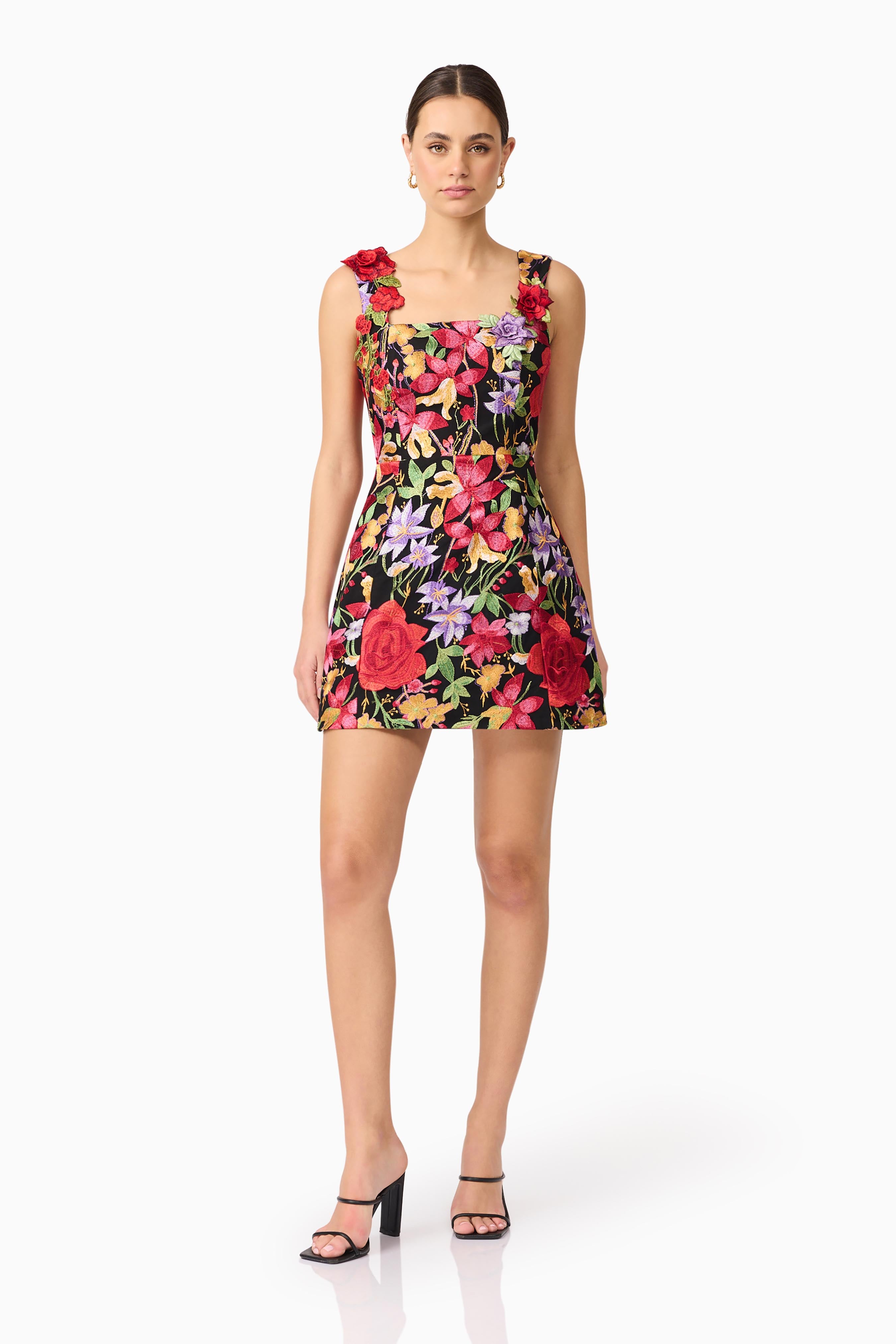 Talia Mini Dress for Women - Sexy Short Sleeve Bodycon Party Dress | Perfect for Night Out, Club, Date Night & Summer Vacations