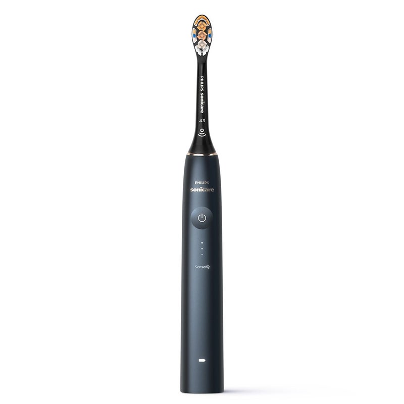 Philips Sonicare 9900 Prestige Electric Toothbrush - AI-Powered Smart Sonic Technology with SenseIQ & App Connectivity, Midnight Blue (HX9992/22) - UAE 3 Pin Certified - Perfect for Travel & Daily Oral Care Routine