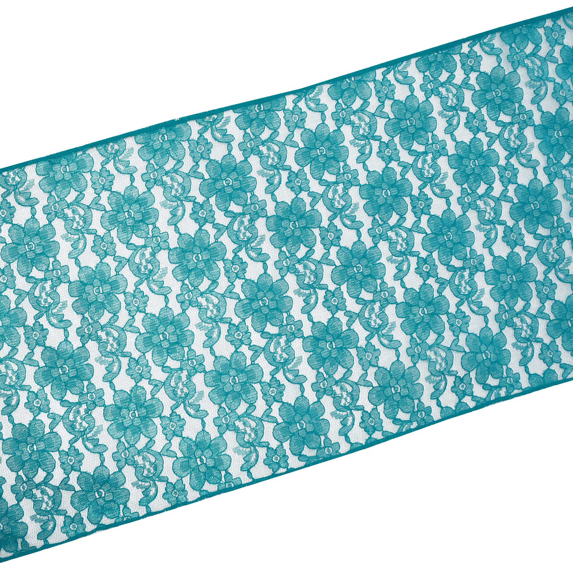 Elegant Floral Lace Table Runner - 12