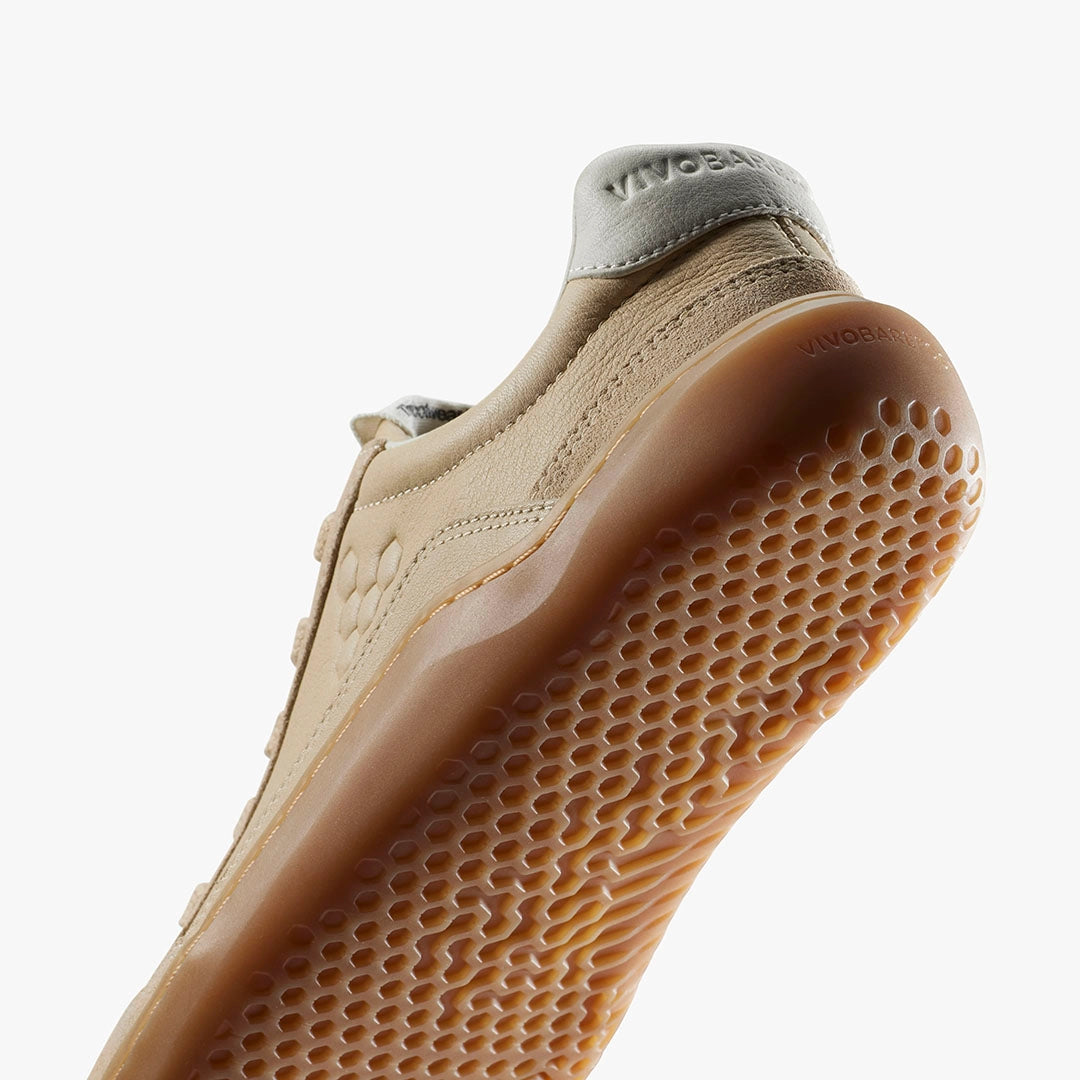 Vivobarefoot Men's Gobi II Leather Sneakers - Premium Barefoot Shoes for Men | Comfortable Minimalist Walking & Travel Shoes for Outdoor Activities