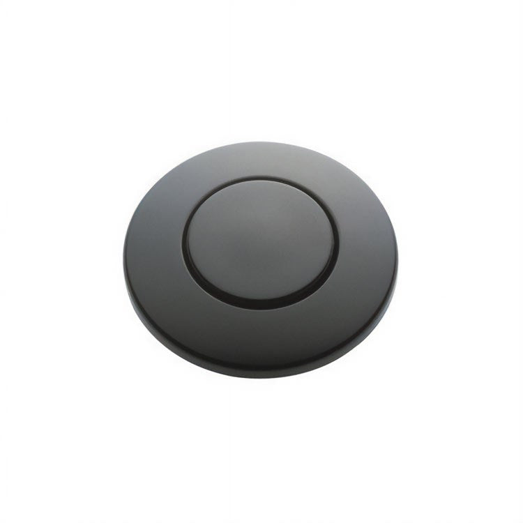 1-3/4 Inch Black Plastic Air Switch Button for Garbage Disposal - Easy Installation, Durable Kitchen Sink Waste Disposal Control (Perfect for Home Kitchen, RV, or Commercial Use)