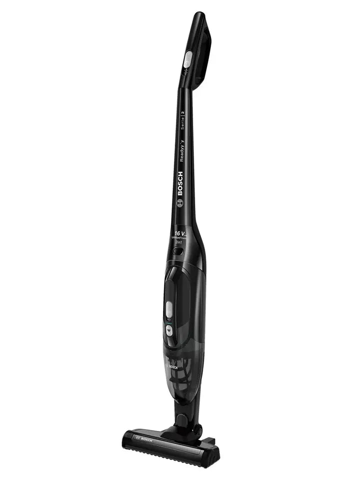 Bosch Serie 2 BCHF216B Handheld Vacuum Cleaner - Black, Bagless, Cordless, Lightweight for Quick Cleanups - Perfect for Cars, Stairs, and Small Spaces