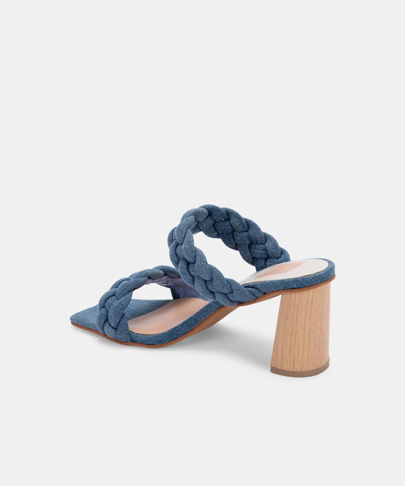 Paily Heels DK Blue Denim - Stylish Women's High Heel Shoes for Party, Wedding & Evening Events | Comfortable & Fashionable Footwear for Night Out
