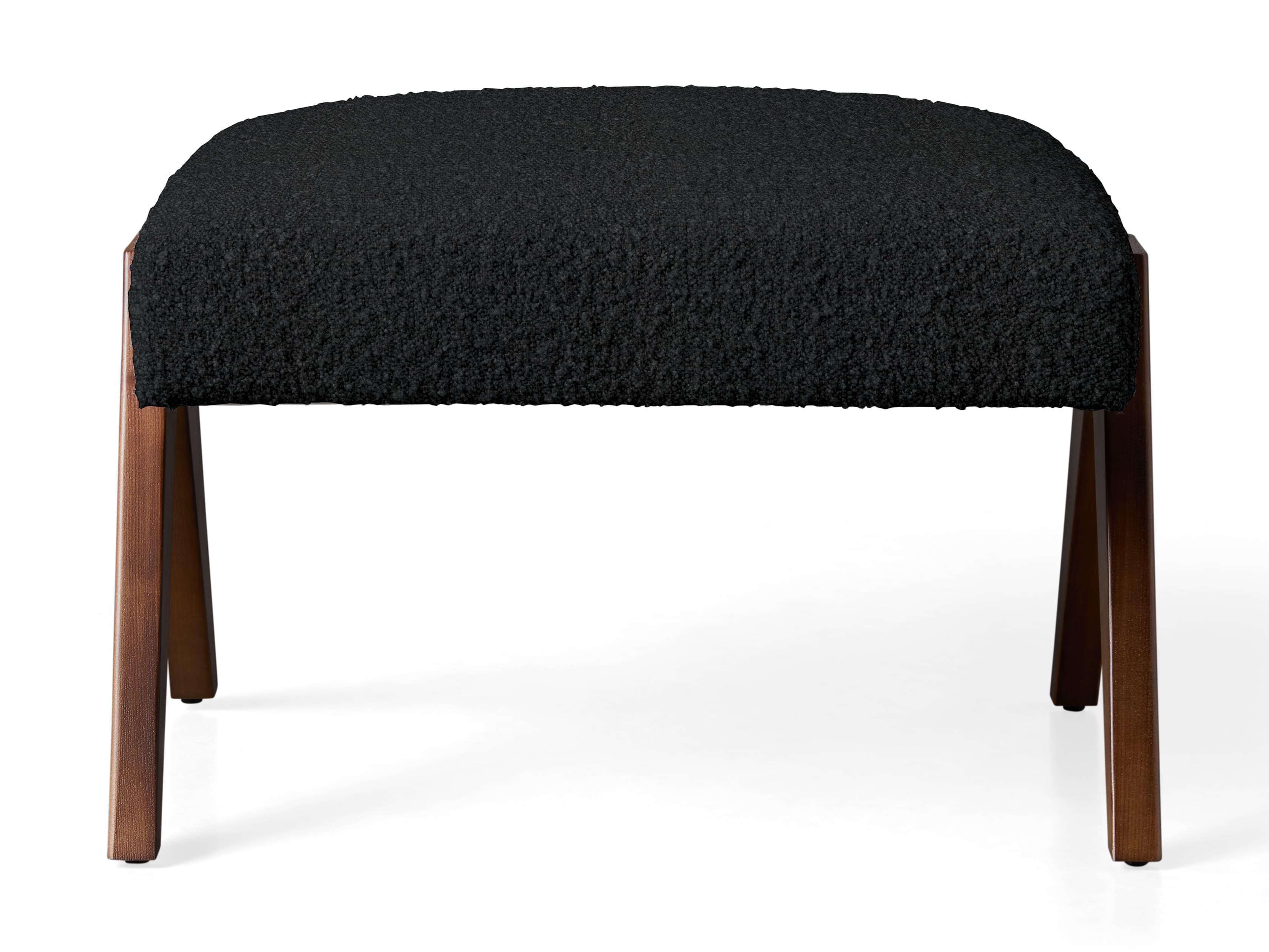 Elias Ottoman 2 - Modern Storage Ottoman with Lift Top, Faux Leather Upholstery, Sturdy Wooden Legs - Perfect for Living Room, Bedroom, or Home Office as Footrest, Coffee Table, and Extra Seating
