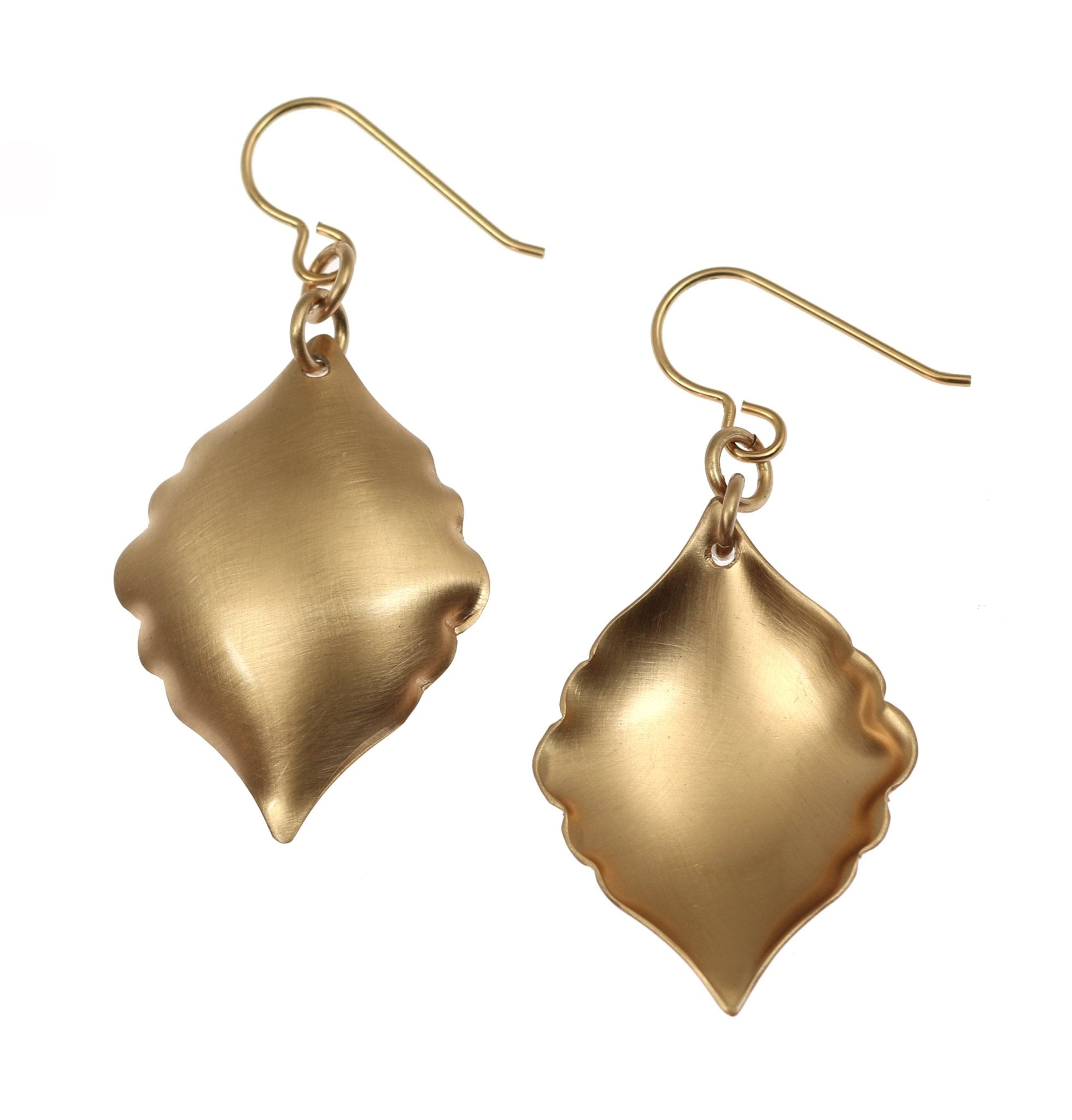 Handmade Brushed Bronze Moroccan Drop Earrings for Women - Boho Chic Ethnic Jewelry - Perfect for Weddings, Parties & Special Occasions