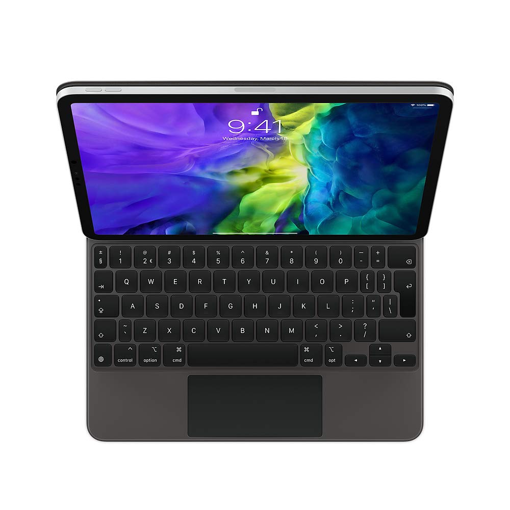 Apple Magic Keyboard for iPad Pro 11-inch (4th/3rd/2nd/1st Gen) & iPad Air (5th/4th Gen) - Dutch Layout - Black - Premium Wireless Keyboard for Work & Study