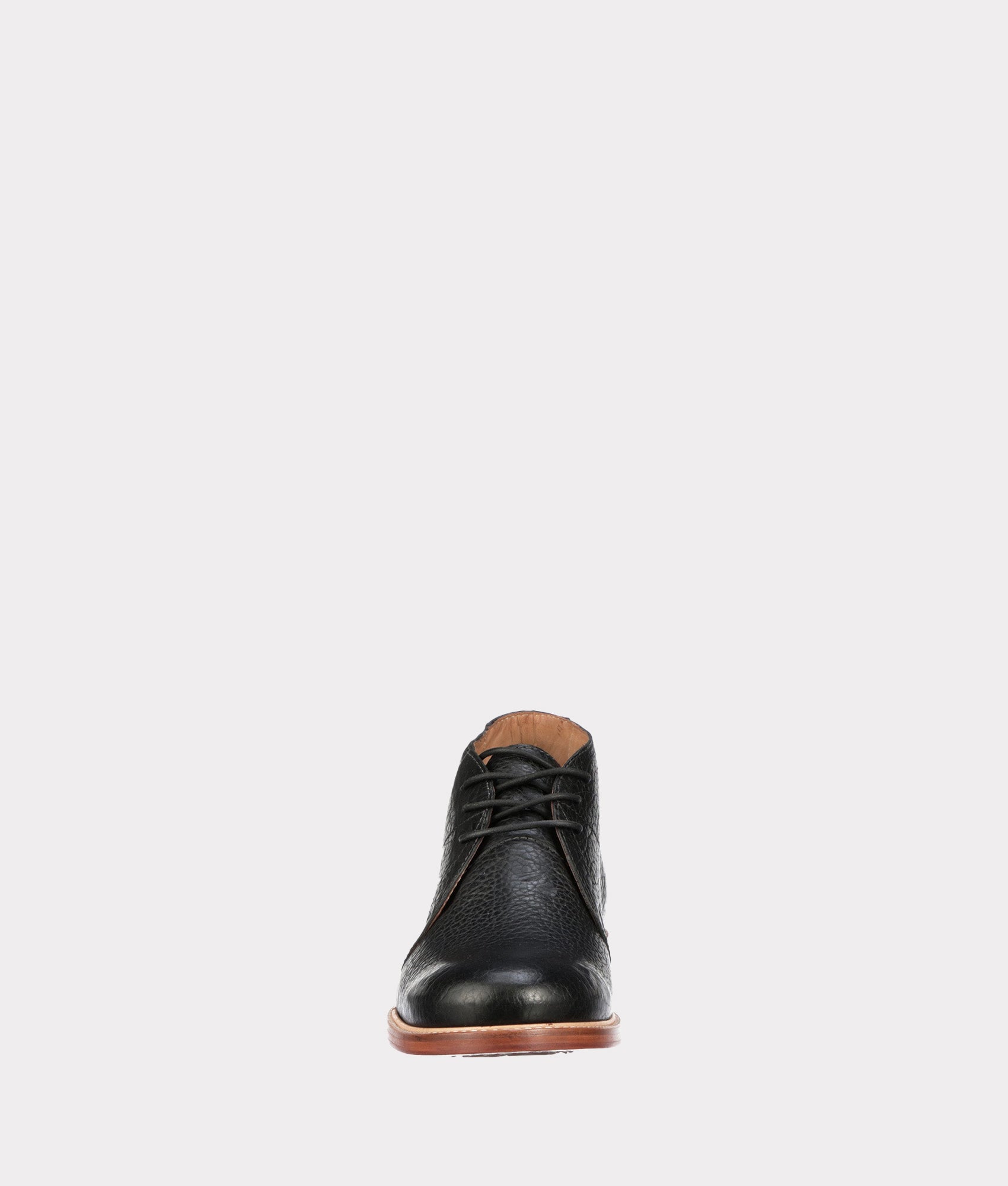 Men's After Ride Chukka Boots - Black Leather Casual Shoes for Outdoor & Work | Comfortable Walking Boots for Hiking, Travel & Everyday Wear